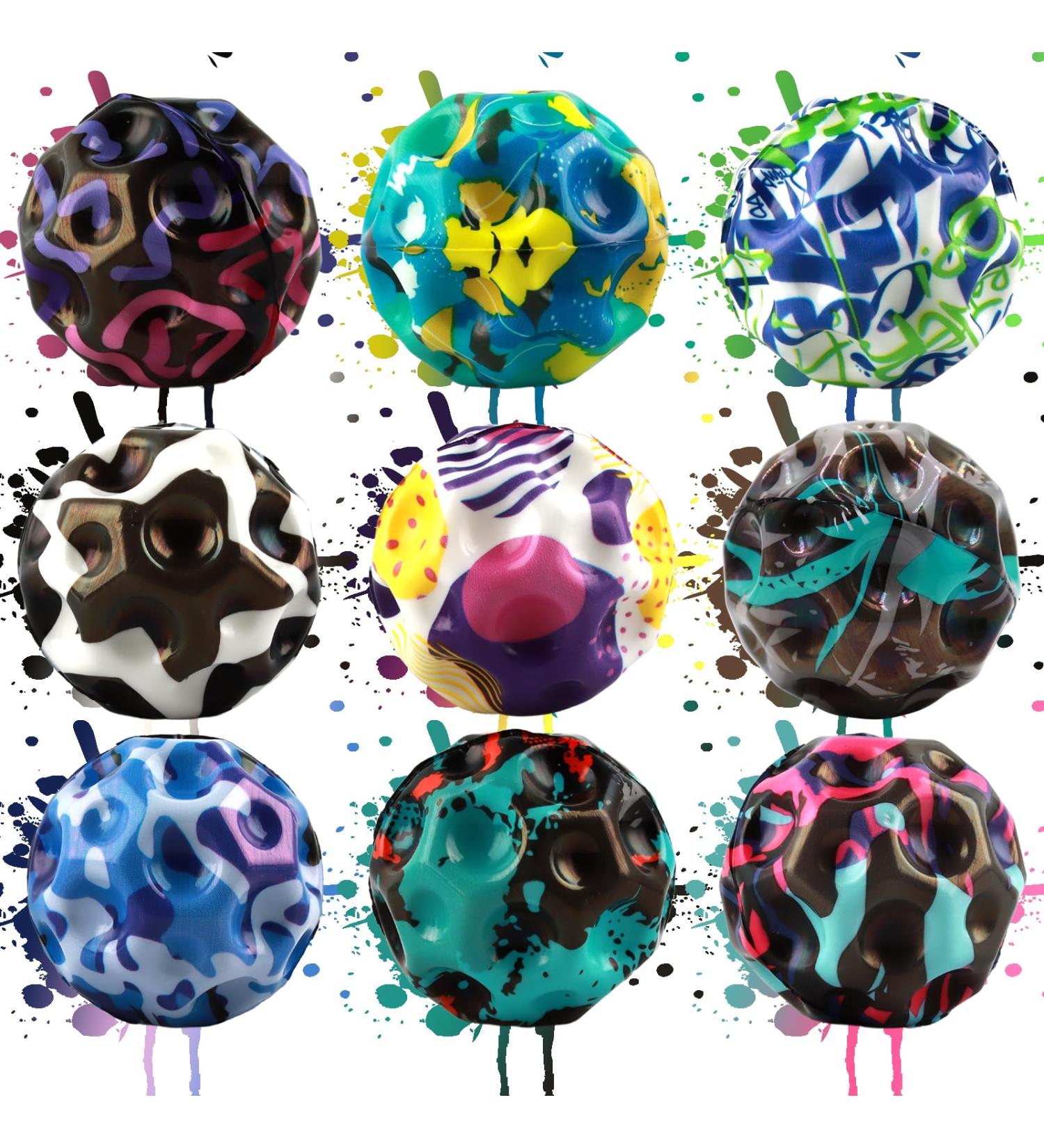 Buy Binggunyo Astro Jump Ball - 9 Spaceball Moon Balls for High Jumps | Super Bouncing Outdoor Toys for Kids - Buy Online on GoSupps.com