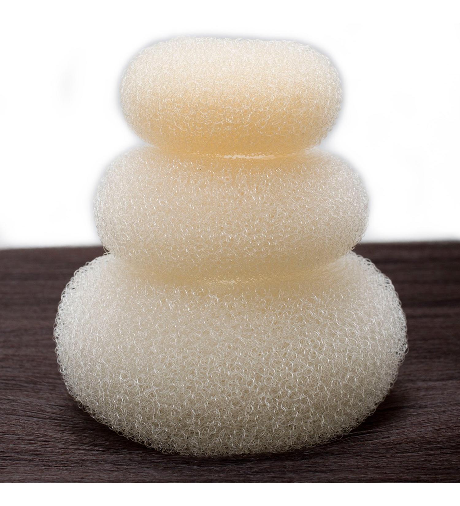 Careforyou 3-Part Donut Hair Set - Beige Ring Style for All Ages | Versatile Chignon Accessories for Women & Girls - Buy Online on GoSupps.com