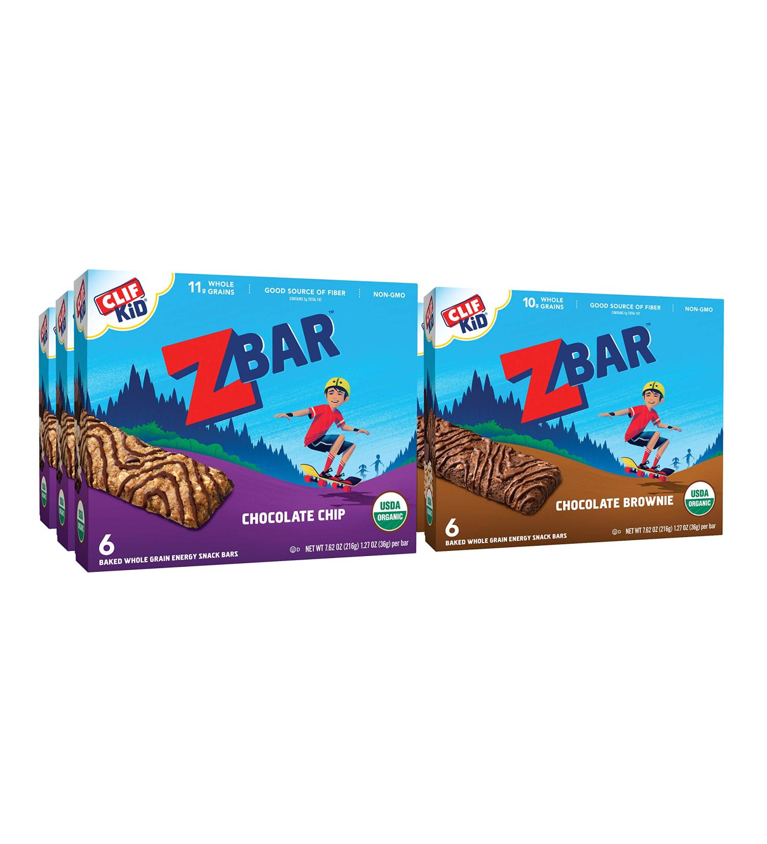 CLIF KID ZBAR Organic Granola Bars - 36 Count Value Pack - Non-GMO Lunch Box Snacks - Buy Online on GoSupps.com