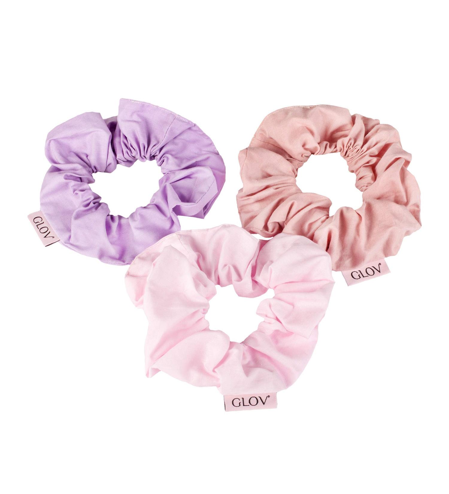 Buy Cotton Hair Tie Scrunchies for Girls | 3-Piece Set of Stylish Rubber Bands & Hair Ropes - Buy Online on GoSupps.com