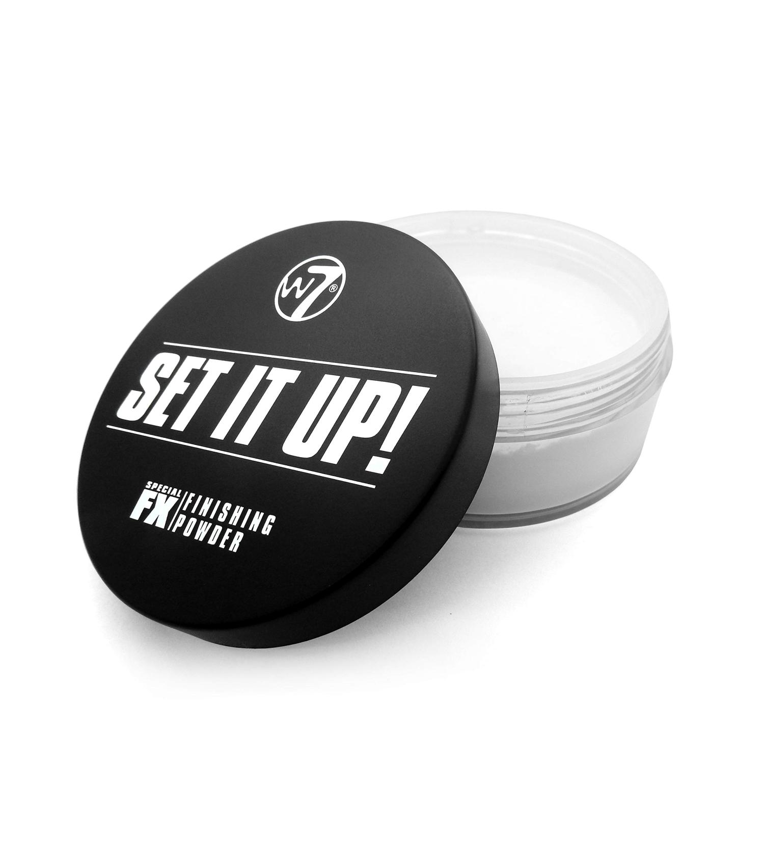 W7 Set It Up Loose Setting Powder - Translucent Blurring Powder for All Skin Tones - Buy Online on GoSupps.com