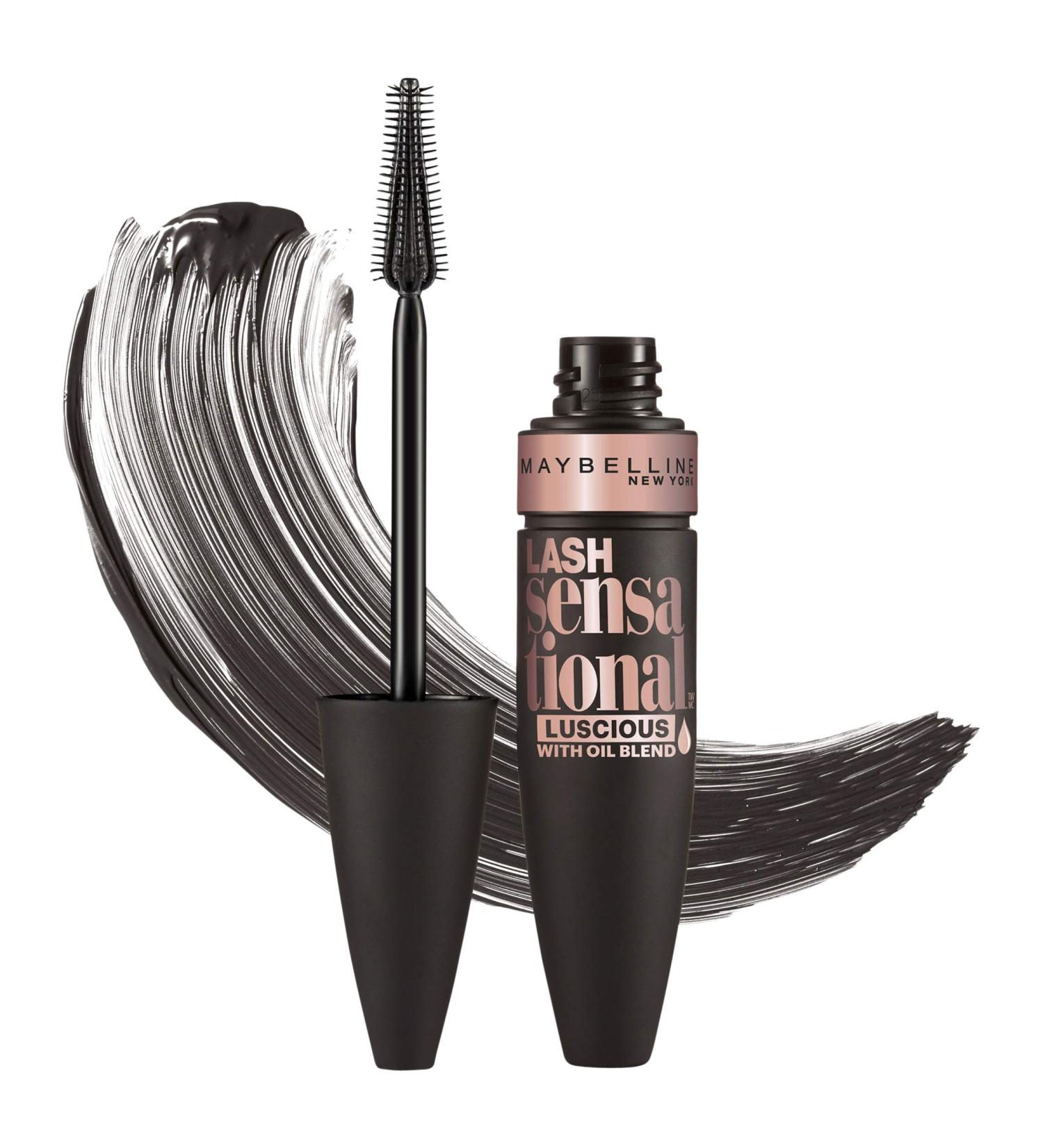 Maybelline Lash Sensational Luscious Mascara Blackest Black 701 | Best Waterproof Mascara for Dramatic Lashes - International Shipping Available - Buy Online on GoSupps.com