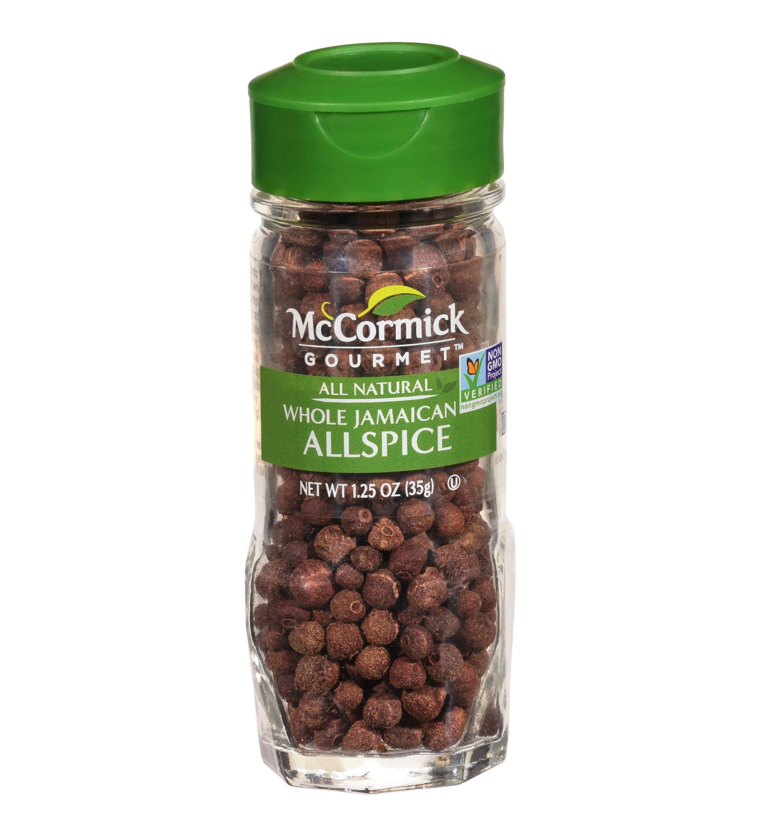 McCormick Gourmet All Natural Whole Jamaican Allspice 1.25 oz - Pack of 3 - Buy Online on GoSupps.com