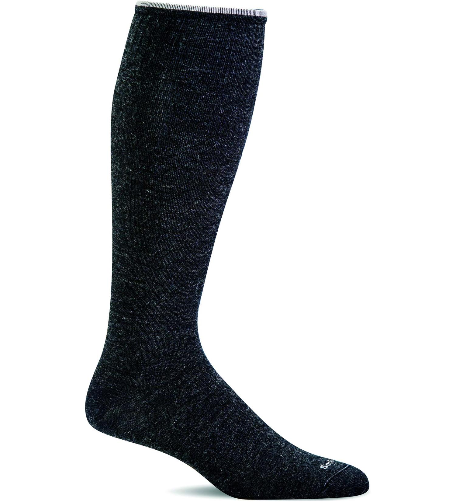Shop Sockwell Women's Featherweight Compression Socks - ML Black | Graduated Moderate Support for Travel & All-Day Comfort - Buy Online on GoSupps.com