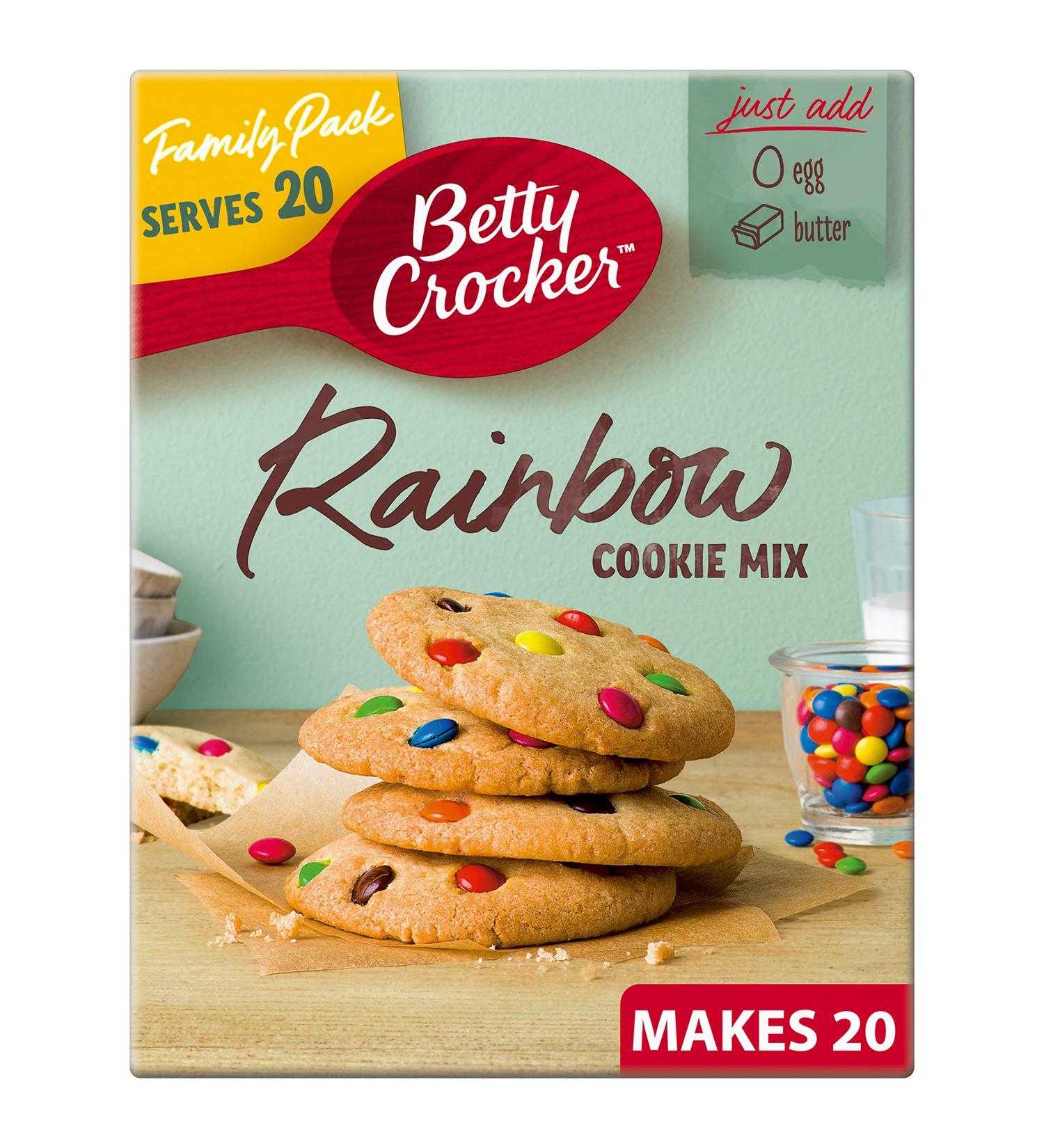 Betty Crocker Rainbow Cookie Mix 495g - Baking Delight at Your Fingertips - Buy Online on GoSupps.com