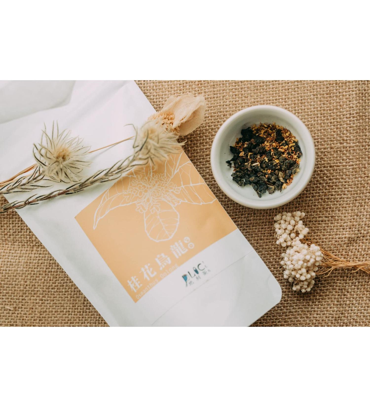  DLIC TEA DLIC TEA Taiwan Osmanthus Oolong Guinhua Oolong Set of 10 pyramidal tea bags 3 g - Buy Online on GoSupps.com