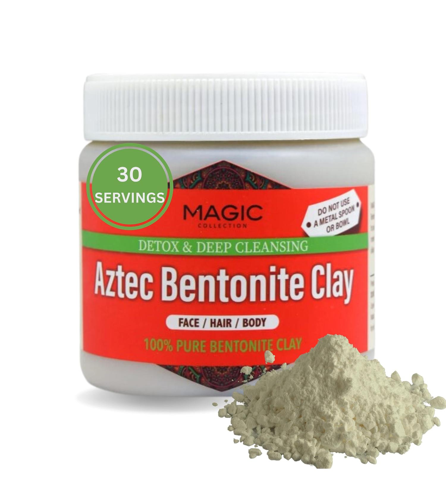 Aztec Bentonite Clay | Detox & Deep Cleansing | Premium Quality | International Shipping - Buy Online on GoSupps.com