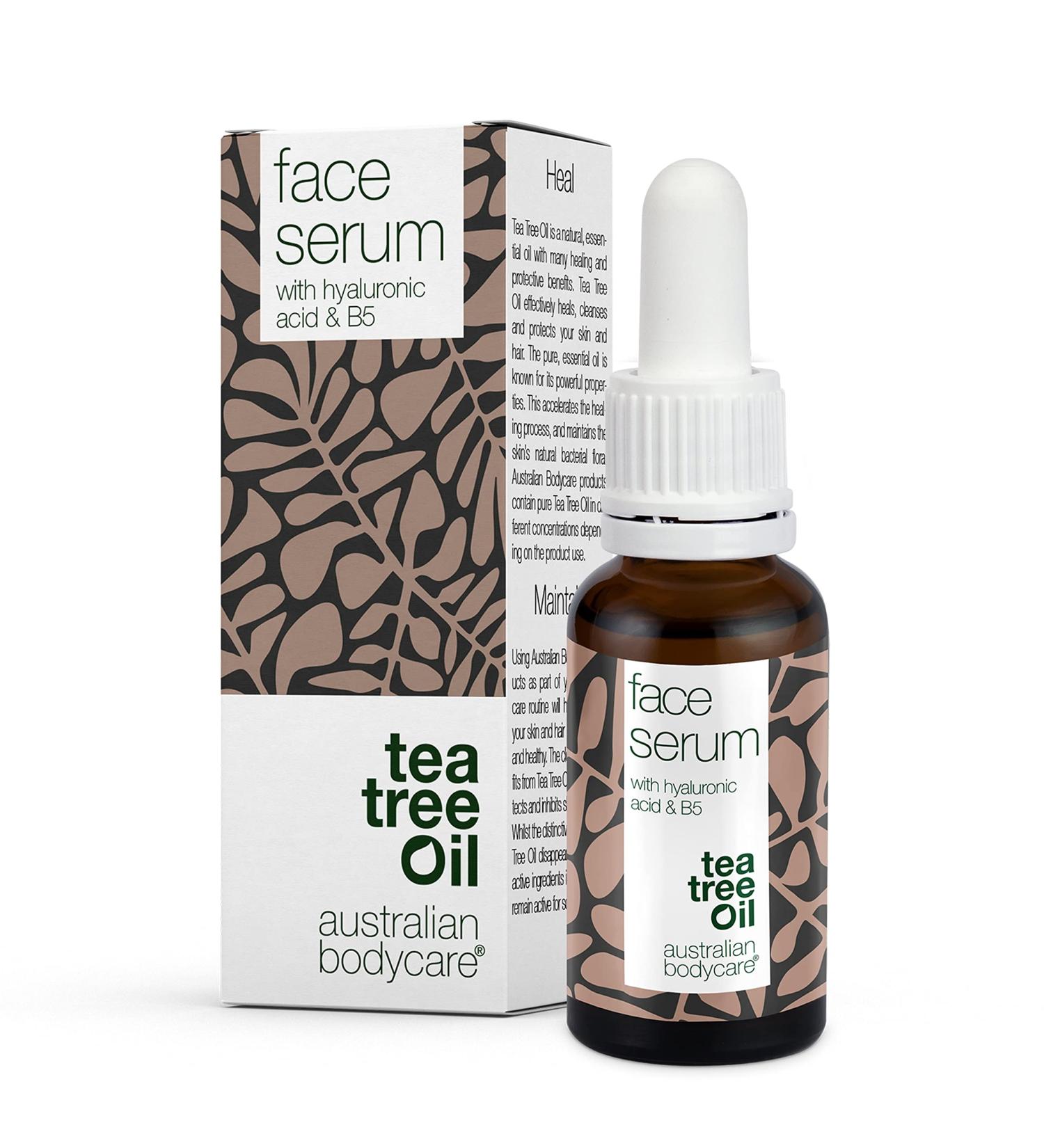 Hyaluronic Acid Serum 2% + Vitamin B5-30 ml | Contains Tea Tree Oil | Reduces fine lines and gives skin radiance | All skin types sensitive or mature skin | Vegan - Buy Online on GoSupps.com