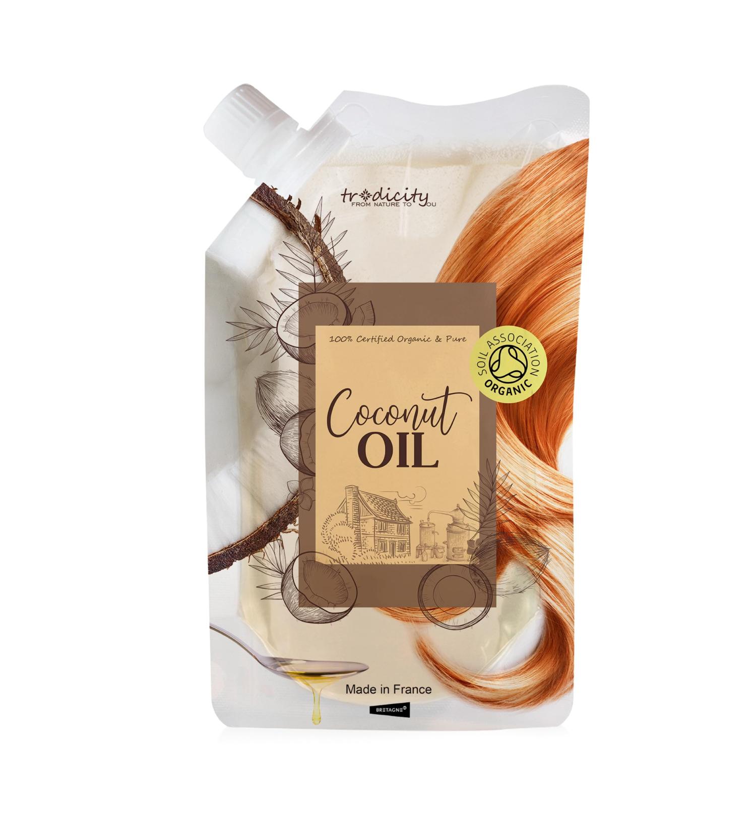 Coconut Oil Hair Mask & Conditioner for Dry, Damaged, Dyed, and Frizzy Hair - 1000 ml - Buy Online on GoSupps.com