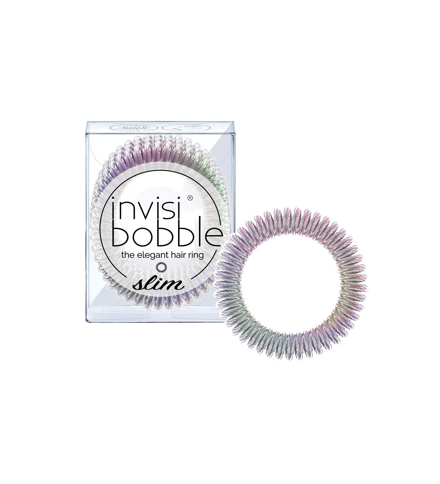 invisibobble SLIM Traceless Spiral Hair Ties - Pack of 3 Vanity Fairy - Buy Online on GoSupps.com