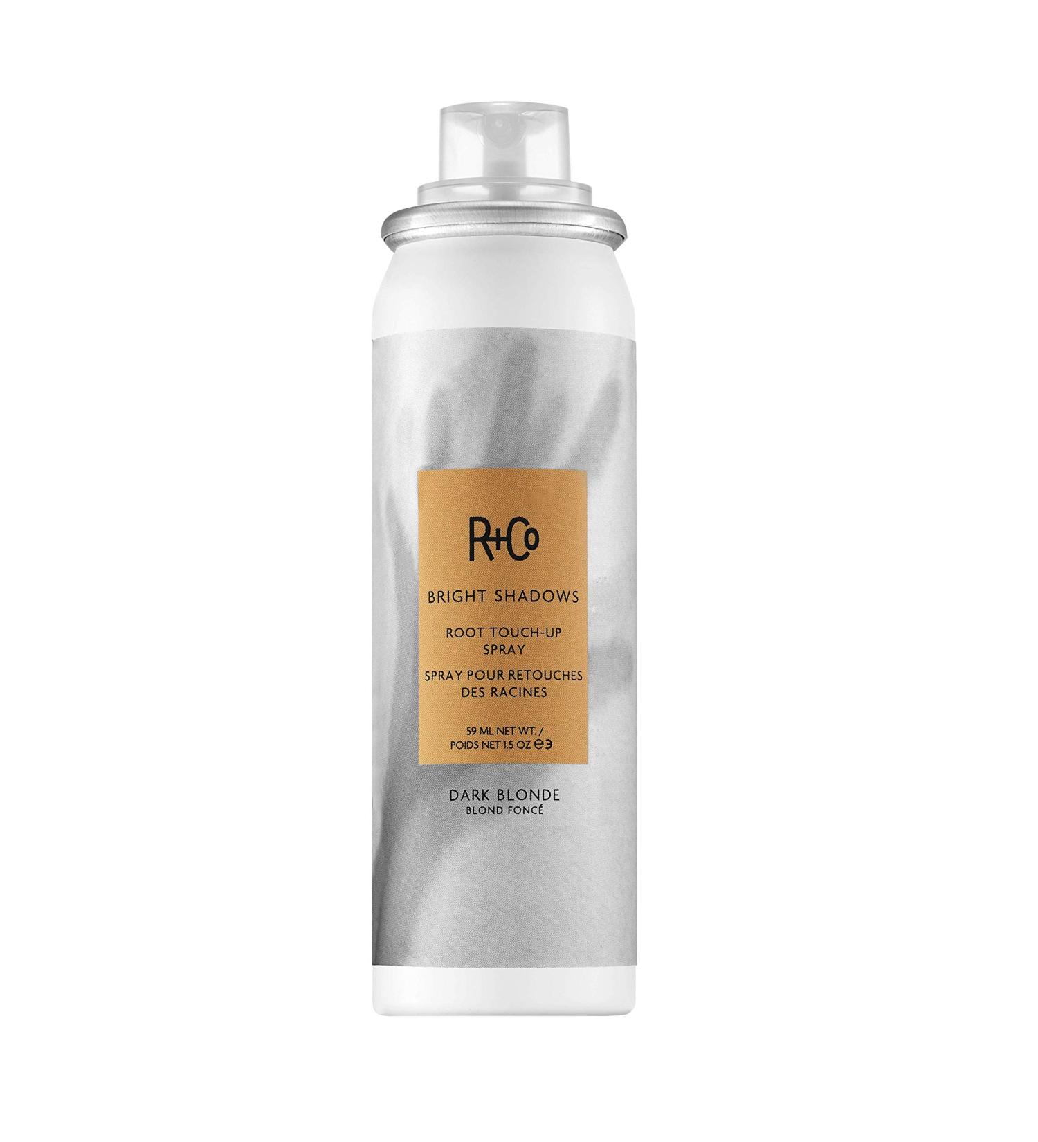 R+Co Bright Shadows Root Touch-Up Spray 1.5 oz Dark Blonde - Instantly Conceal Roots - Buy Online on GoSupps.com