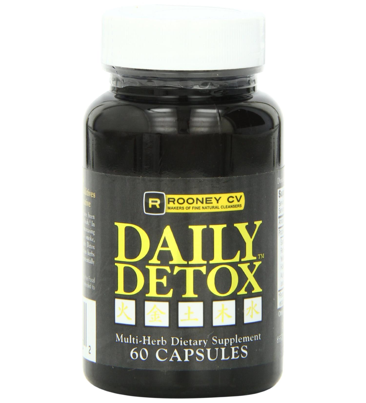 Daily Detox Herbal Caps - 60 Capsules | Natural Cleanse & Liver Support - Buy Online on GoSupps.com