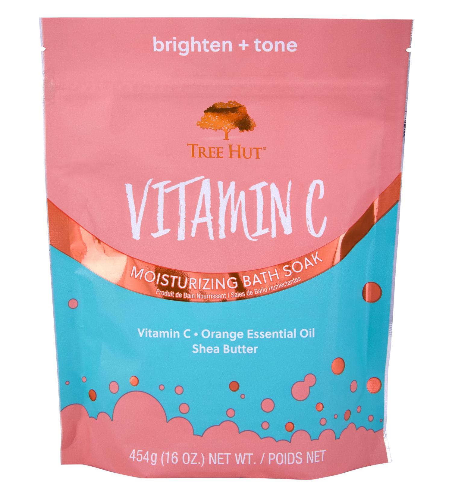 Buy Tree Hut Brightening Bath Soak with Vitamin C - 16 oz | International Shipping Available - Buy Online on GoSupps.com