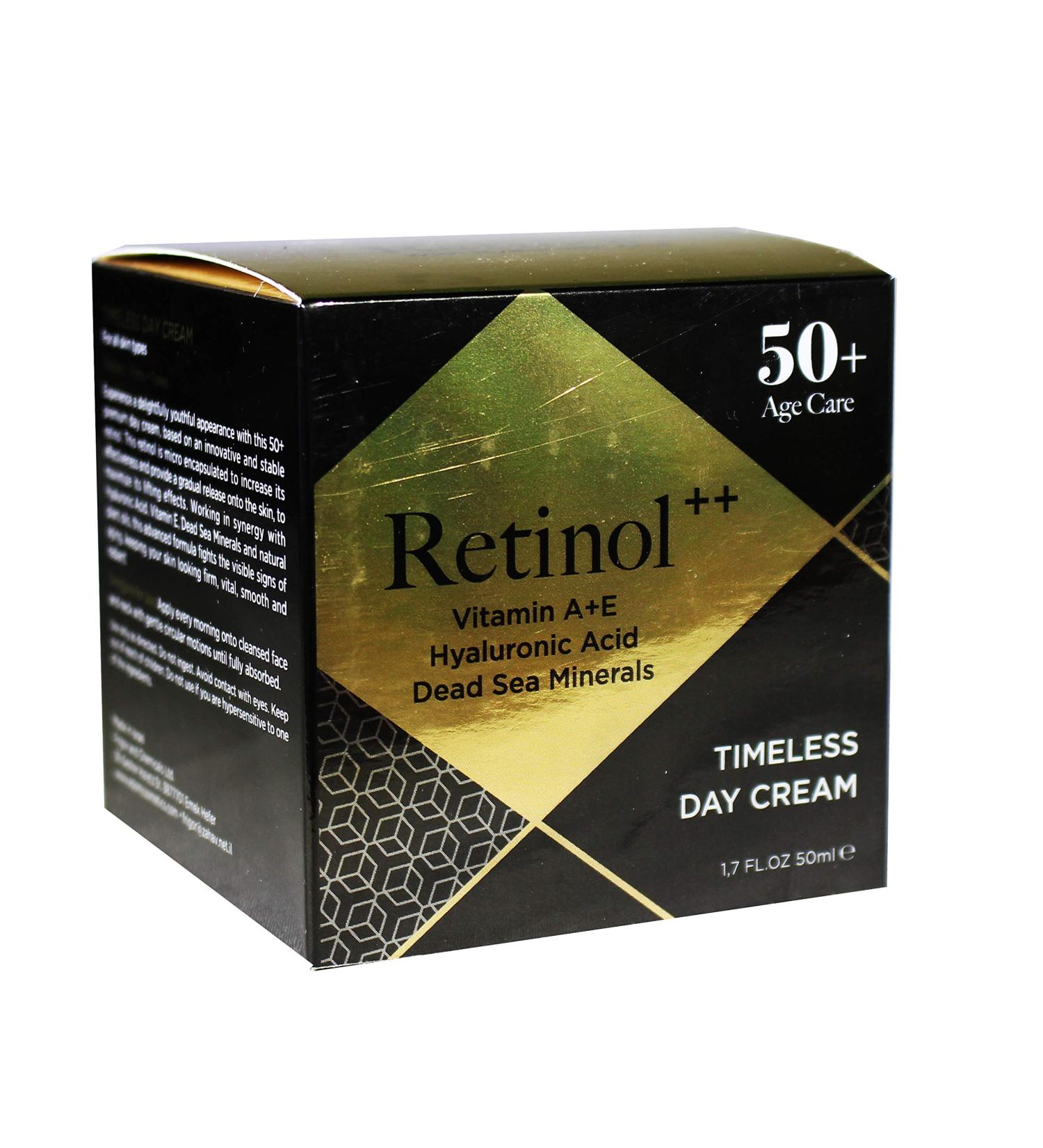 Buy Edom Retinol ++ Timeless Day Cream for 50+ | Anti-Aging Moisturizer - 1.7 oz | International Shipping - Buy Online on GoSupps.com