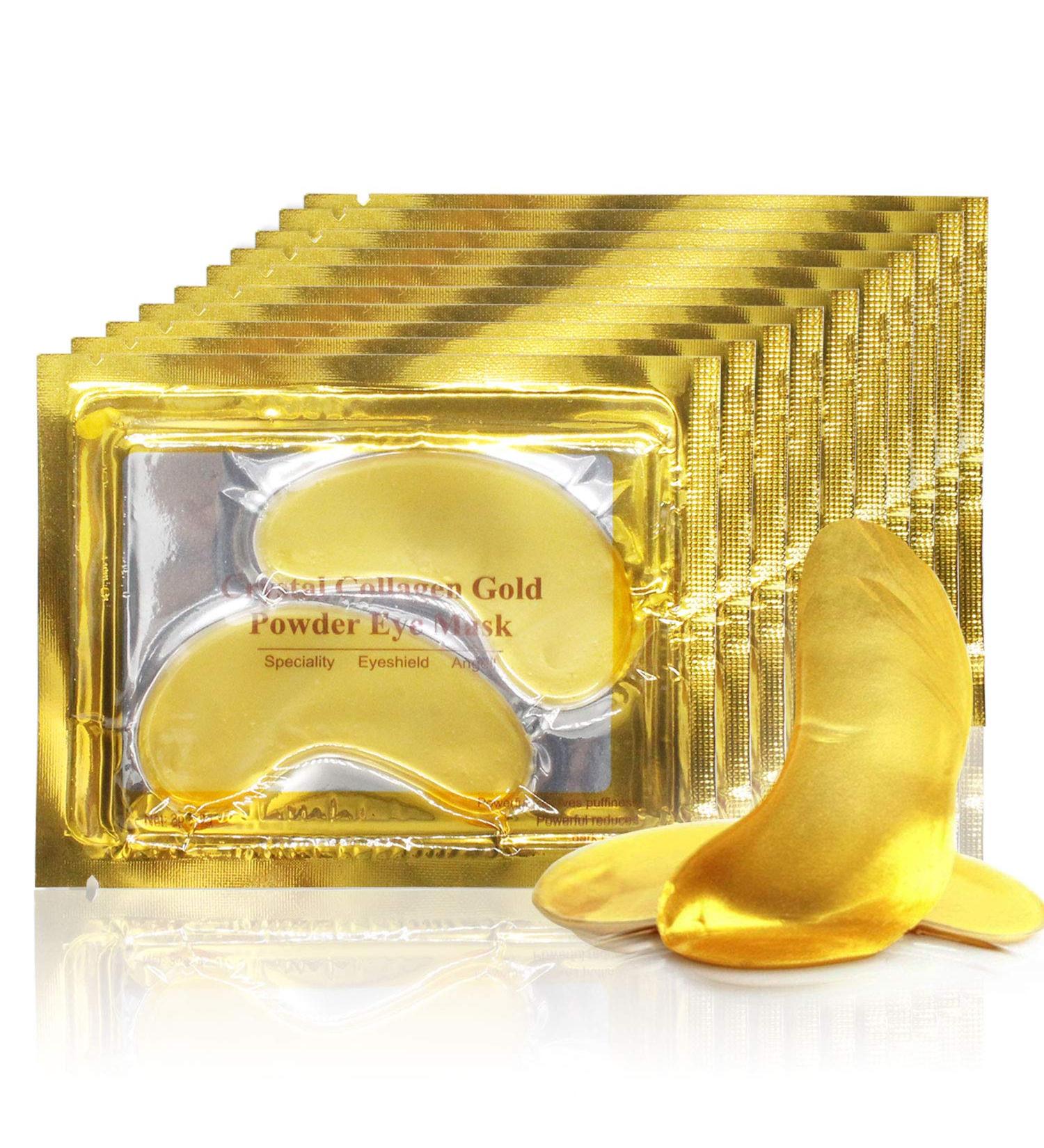 24k Gold Under Eye Masks For Dark Circles 15 Pairs Collagen Under Eye Patches Anti-Aging Hyaluronic Acid For Moisturizing & Reducing Dark Circles Eye Pads For Puffy Eyes Gel Patches Kincare - Buy Online on GoSupps.com