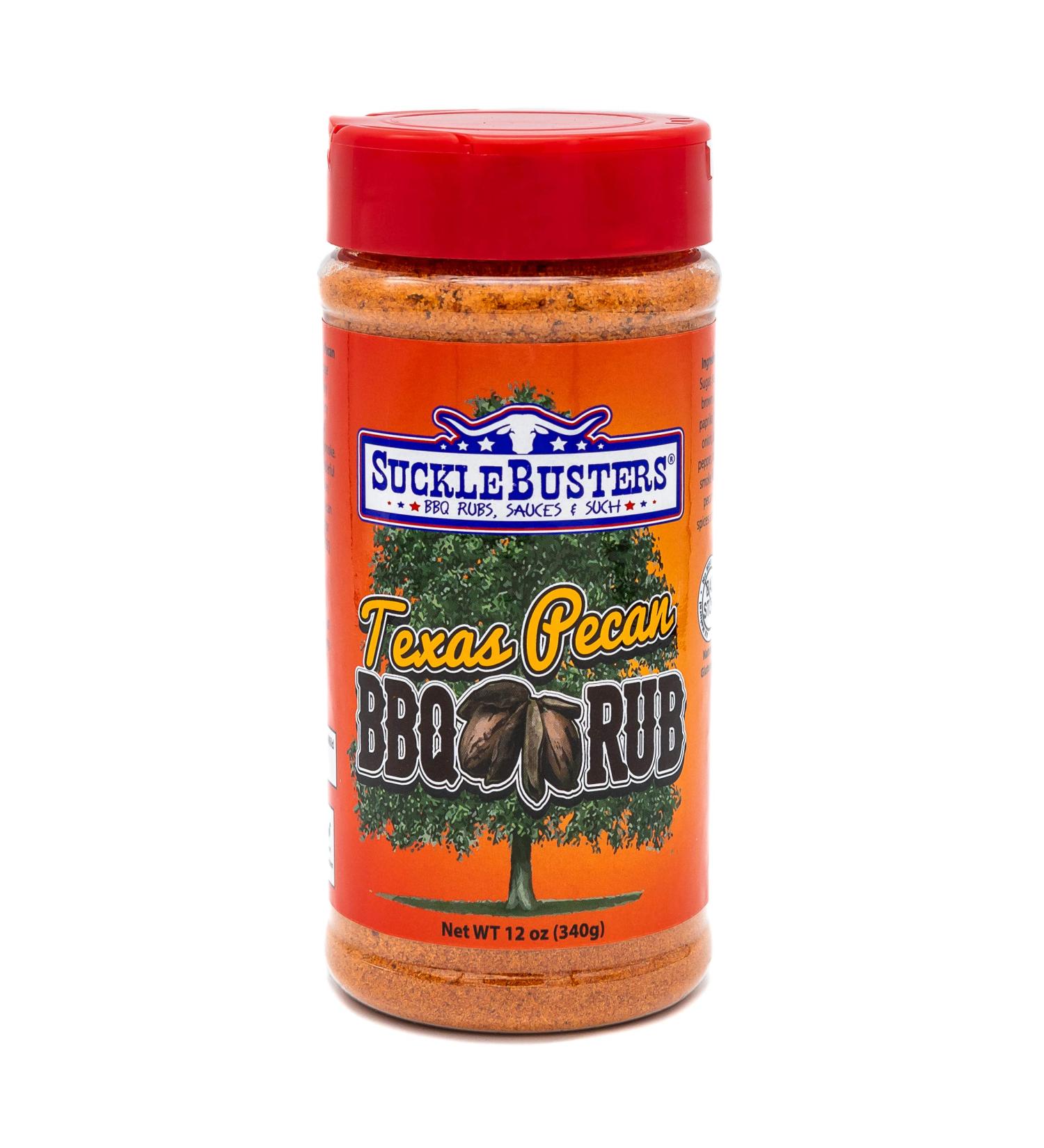 Sucklebusters 'Texas Pecan' BBQ Rub - 411g (14.5 oz) - Buy Online on GoSupps.com