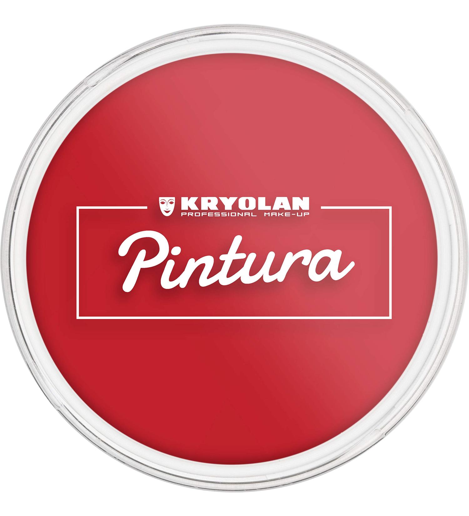 Kryolan Pintura Water Color Schminke 25ml - Ruby | Washable Vegan Perfume-Free Paraben-Free Gluten-Free | Ideal for Children & Parties Carnival & Halloween - Buy Online on GoSupps.com