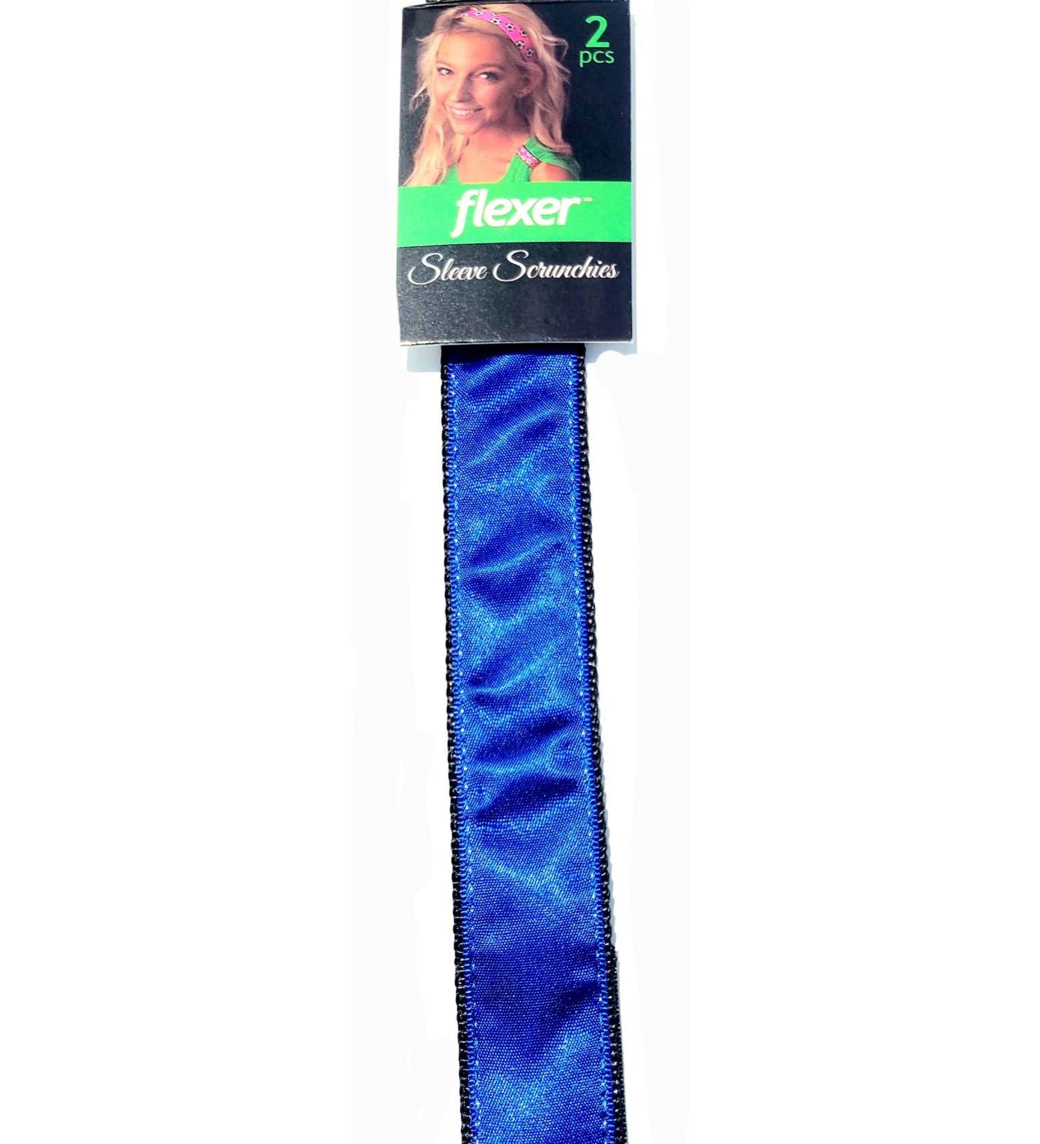 Softball sleeve scrunchies (pair) plain royal blue  from the ORIGINAL USA inventor  Softball sleeve scrunchies  softball sleeve holders. Soccer sleeve holders. Soccer sleeve scrunch