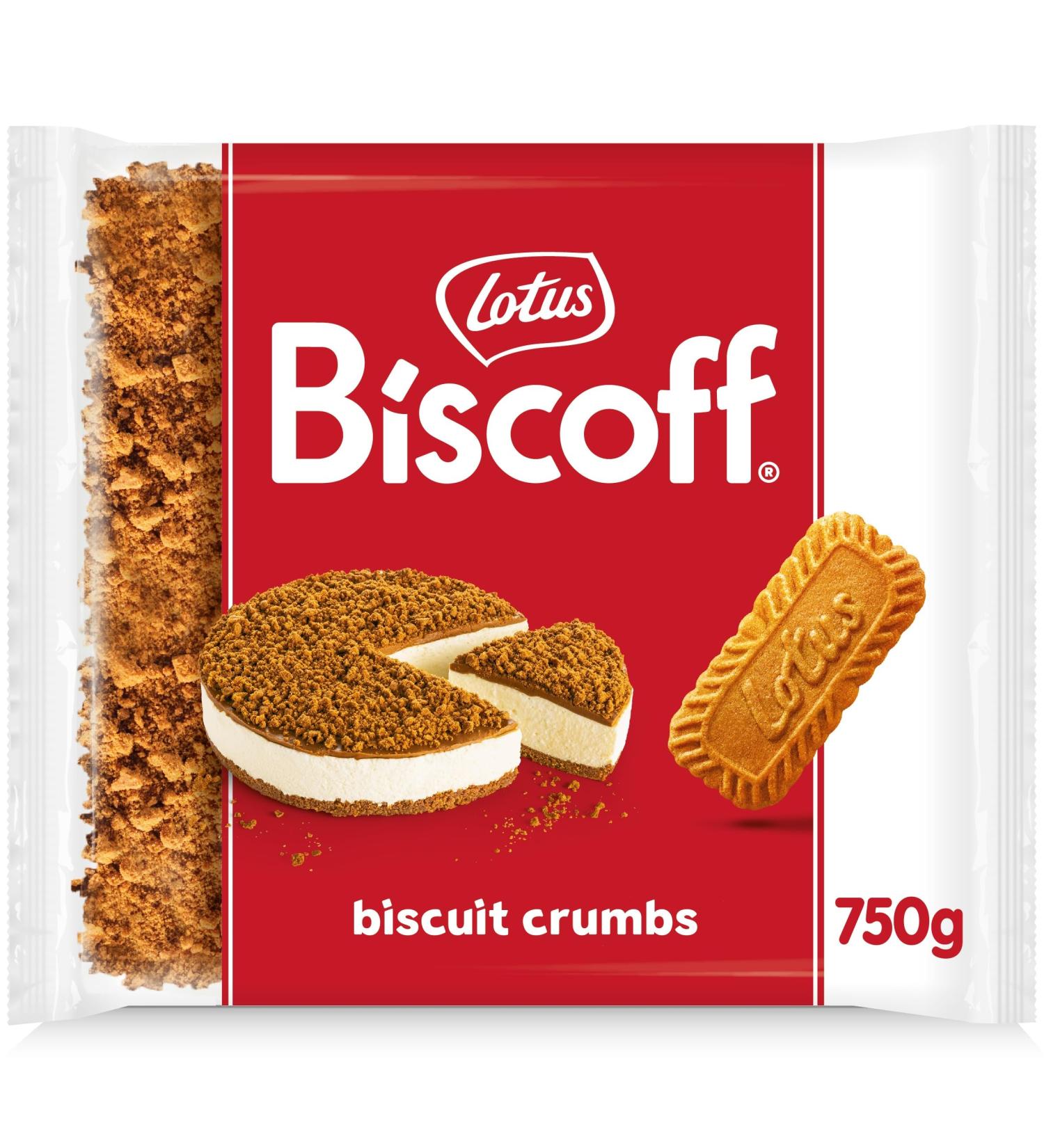 Lotus Biscoff Caramelised Biscuit Crumble 750g - Vegan & Natural Ingredients - Buy Online on GoSupps.com