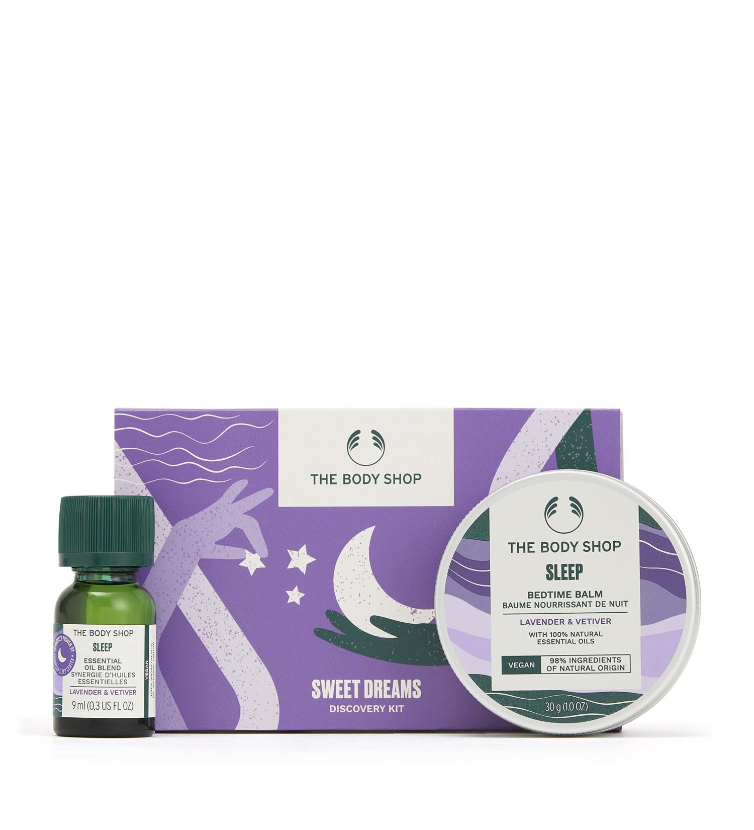 The Body Shop Duo Sweet Dreams Gift Set | 2-Piece Oil Blend & Balm | International Shipping - Buy Online on GoSupps.com