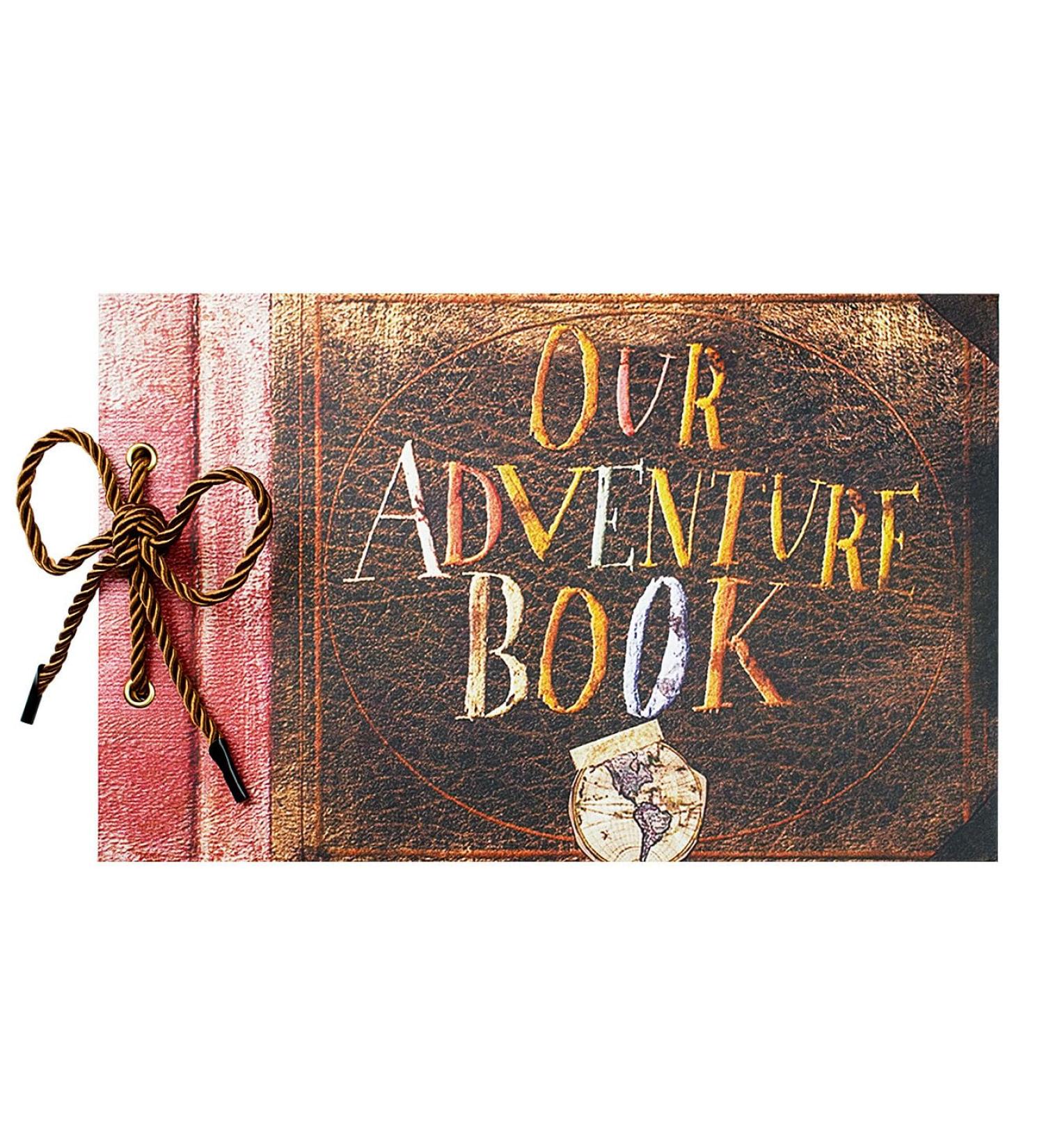 Vienrose Adventure Scrapbook Album with DIY Kit | Up Movie Inspired | 40 Pages | Perfect for Men, Boyfriend, Couples - Buy Online on GoSupps.com