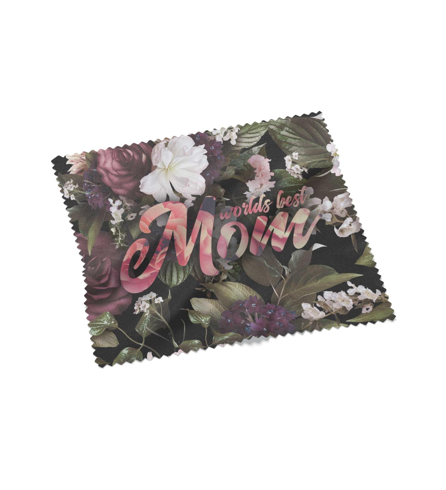 Urban Backwoods World's Best Mom Microfiber Cloth - Glasses Cleaning Cloth