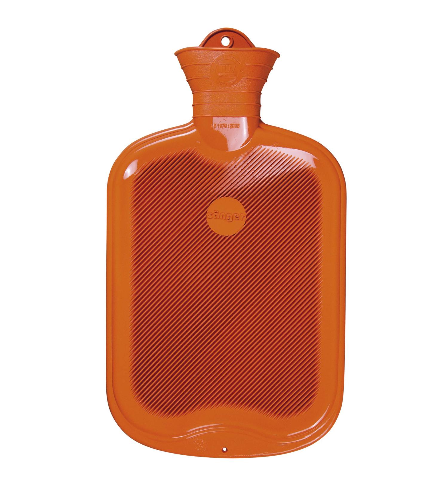 Buy 2.0 Litre S nger Rubber Hot Water Bottle in Orange - International Shipping Available - Buy Online on GoSupps.com