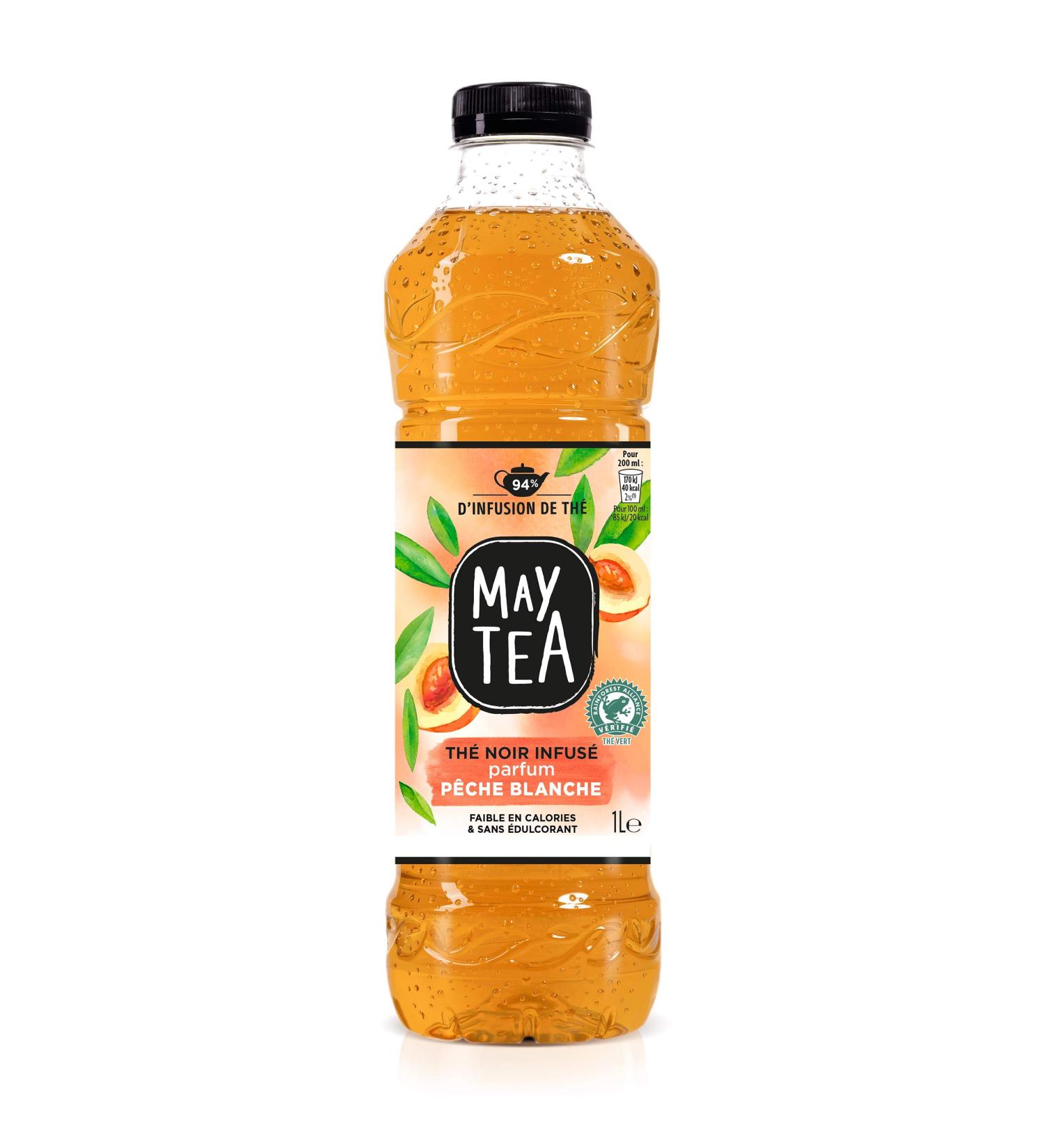  MAYTEA Maytea The Infuse Pet Peach Flavour Ice Cream 1 L - Buy Online on GoSupps.com