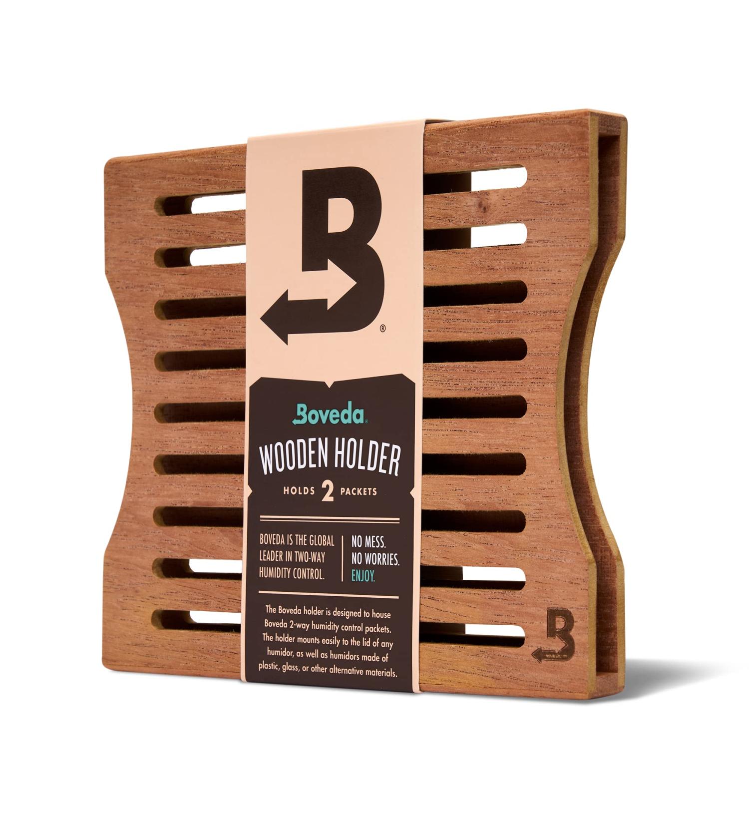 Boveda Wood Holders for Size 60/67/70 - Side-by-Side Design - Pack of 2 - Buy Online on GoSupps.com