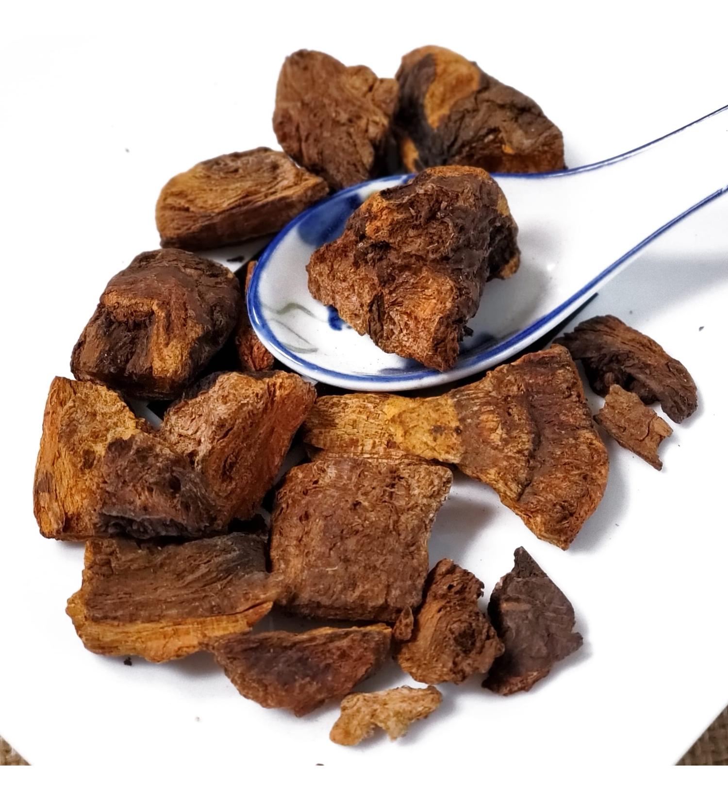 TCM Herbs USA Jiu Da Huang Jiu / Radix Et Rhizoma Rhei / Rhubarb Root and Rhizome Prepared (4 oz)