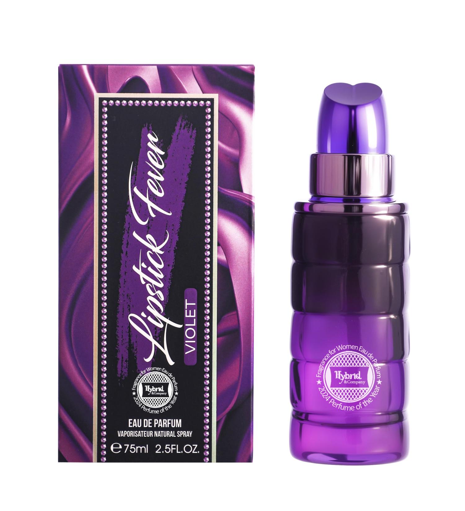 Hybrid & Company Women Lipstick Fever Violet Eau De Parfum Vaporisateur Natural Spray 2.5 Fl Oz Lipstick Fever Violet 2.5 Fl Oz (Pack of 1) - Buy Online on GoSupps.com