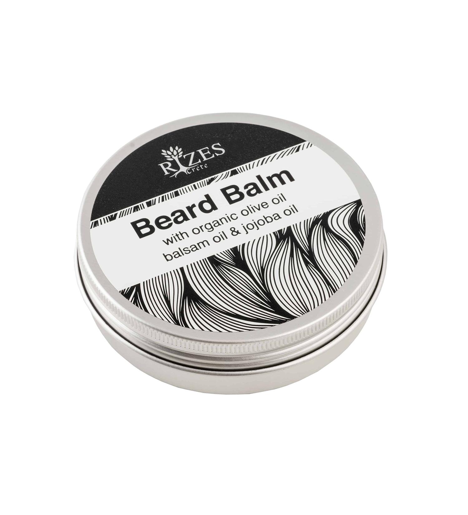 Original Rizes Beard Balm - Natural & Vegan Beard Care with Shea Butter Jojoba Oil & Organic Olive Oil for Healthy Beards - Buy Online on GoSupps.com