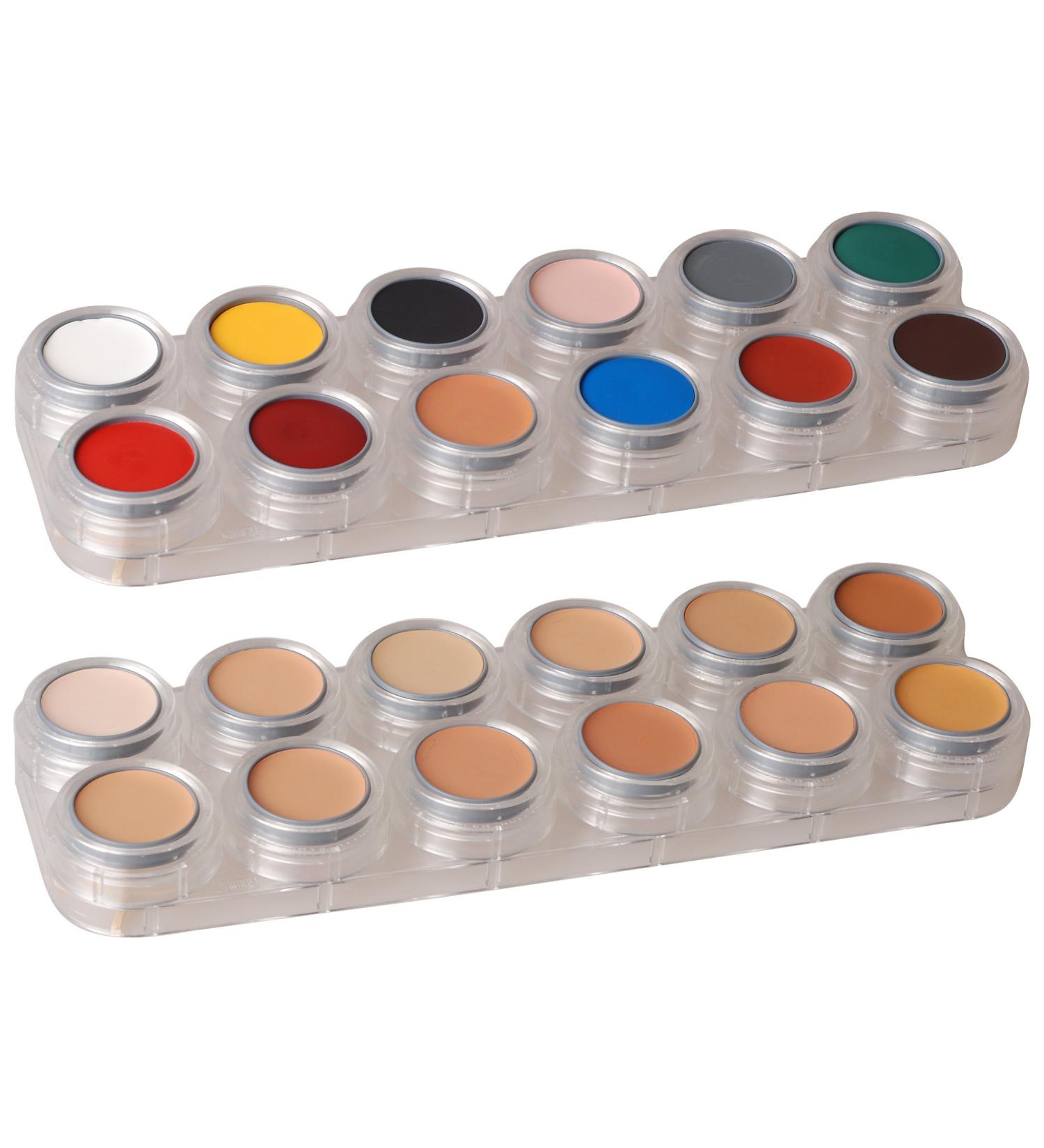 Creme makeup palette k with 24 colors