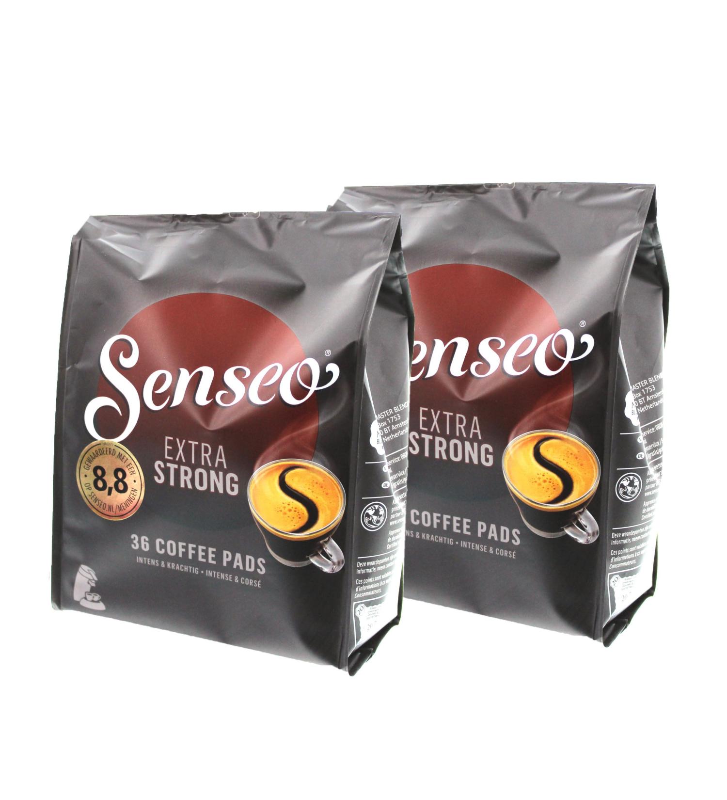 Senseo Extra Extra Strong Pods Intense Colour and Full Coffee Flavor for Coffee Pods 72 - Buy Online on GoSupps.com