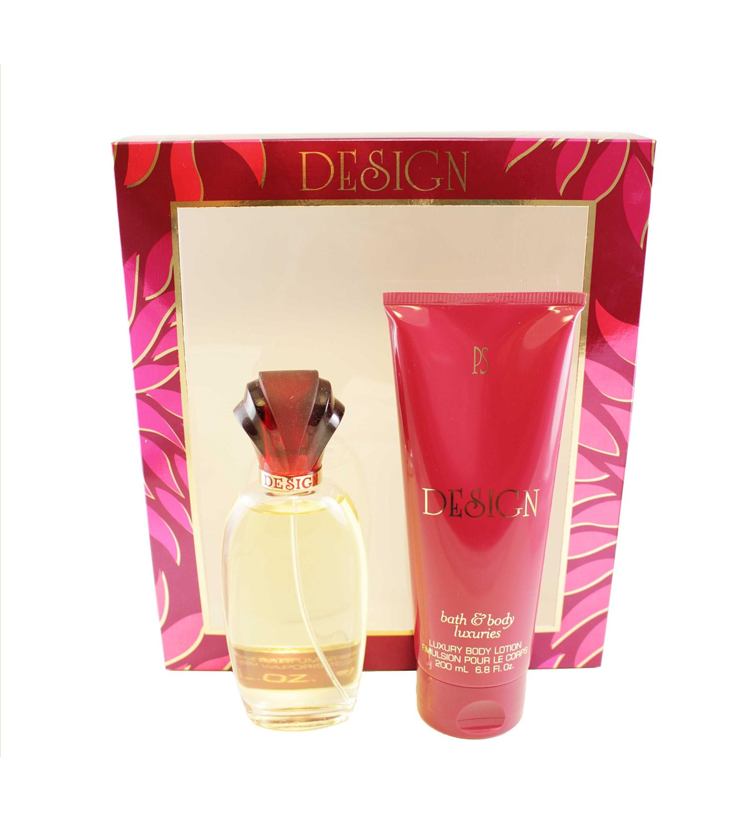 Design By Paul Sebastian For Women. Set-eau De Parfum Spray 3.4 OZ & Body Lotion 6.6 OZ