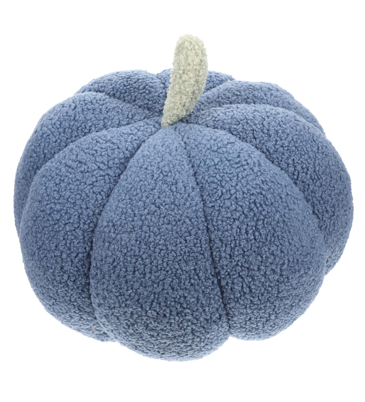 Amosfun Pumpkin Plush Toy Halloween Sofa Throw Pillow Pumkin Decorating Pumpkin Ornament Hugging Pillow Fake Pumpkin Decor for Home Harvest Pumpkin Decoration Autumn 3d Pp Cotton Hug Doll Blue 28X27X20CM - Buy Online on GoSupps.com