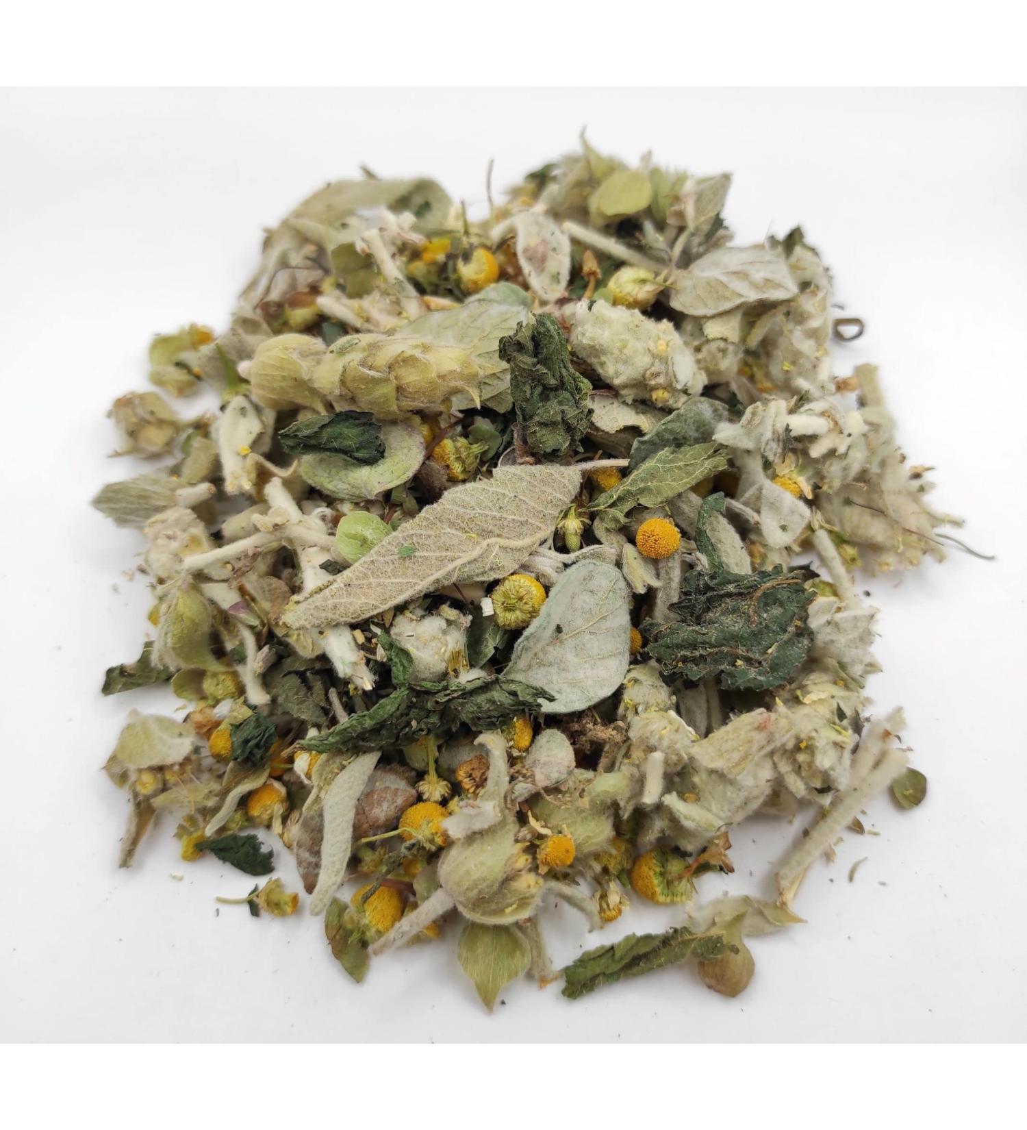 AgoraMarket Greek Mountain Tea Malotira Mix Herbal Blend Tea 85 Grams to 195 Kilos Genuine Crete 950 grams - Buy Online on GoSupps.com