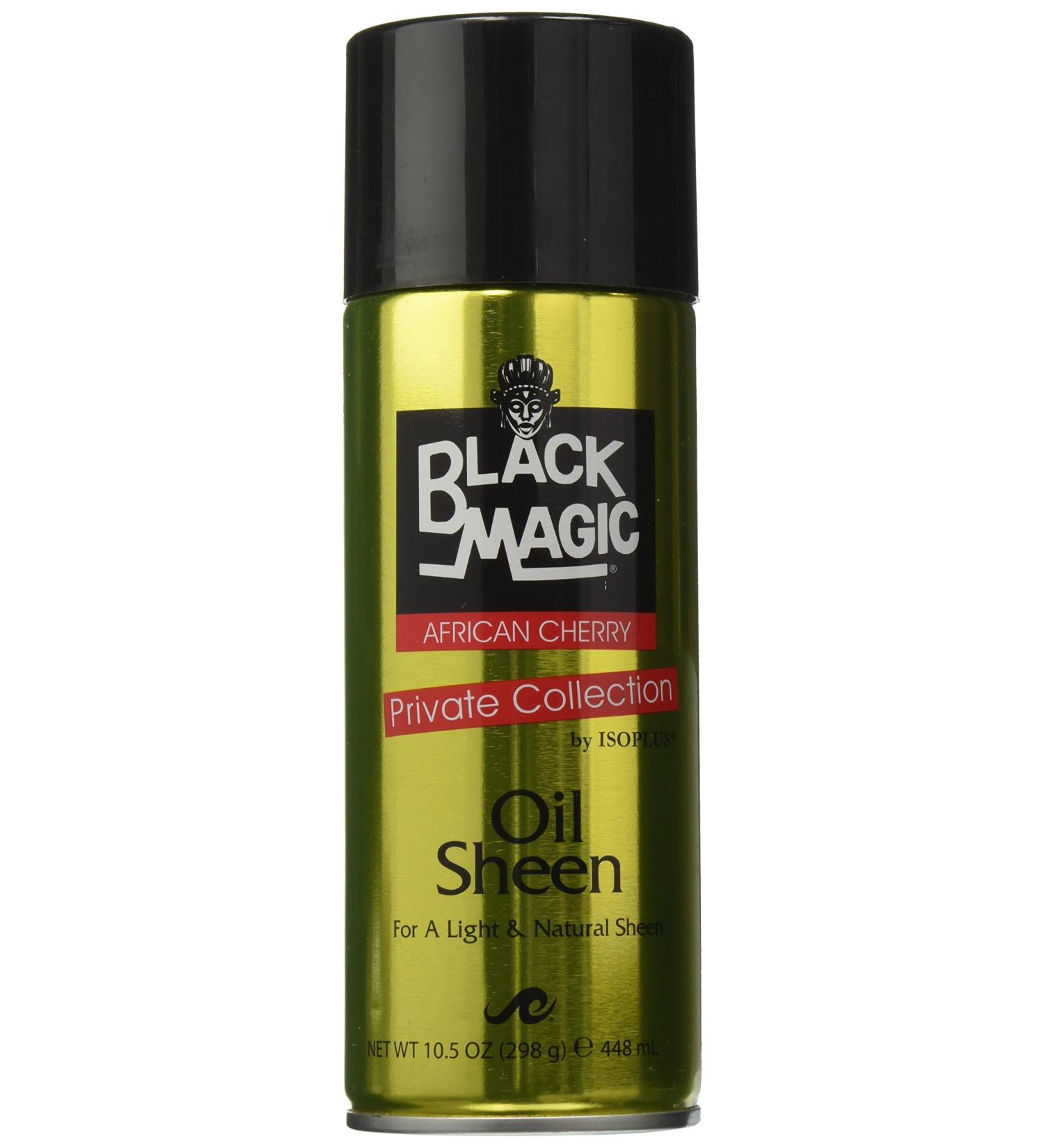 Black Magic Oil Sheen Cherry 10.5 Ounce - Revitalize Your Hair with a Glossy Finish - Buy Online on GoSupps.com