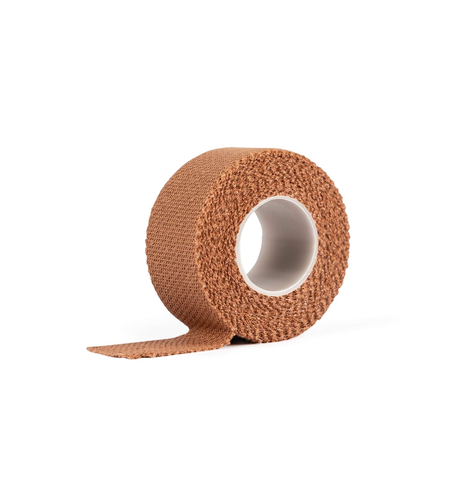 HypaBand EAB Fabric Strapping Tape - 2.5cm x 4.5m - Tan Small - Single Roll - Buy Online on GoSupps.com