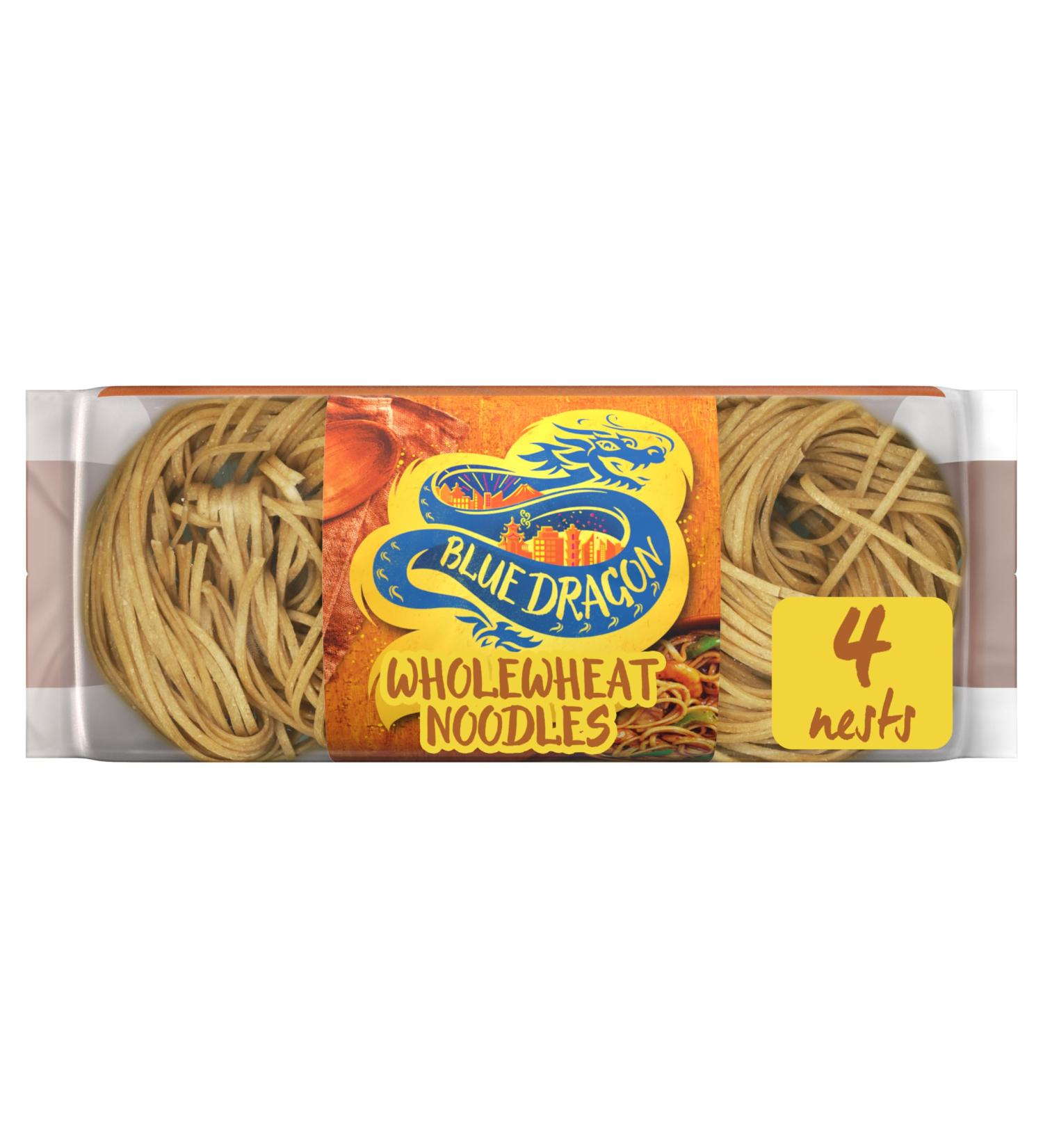 Blue Dragon Wholewheat Noodles 250g