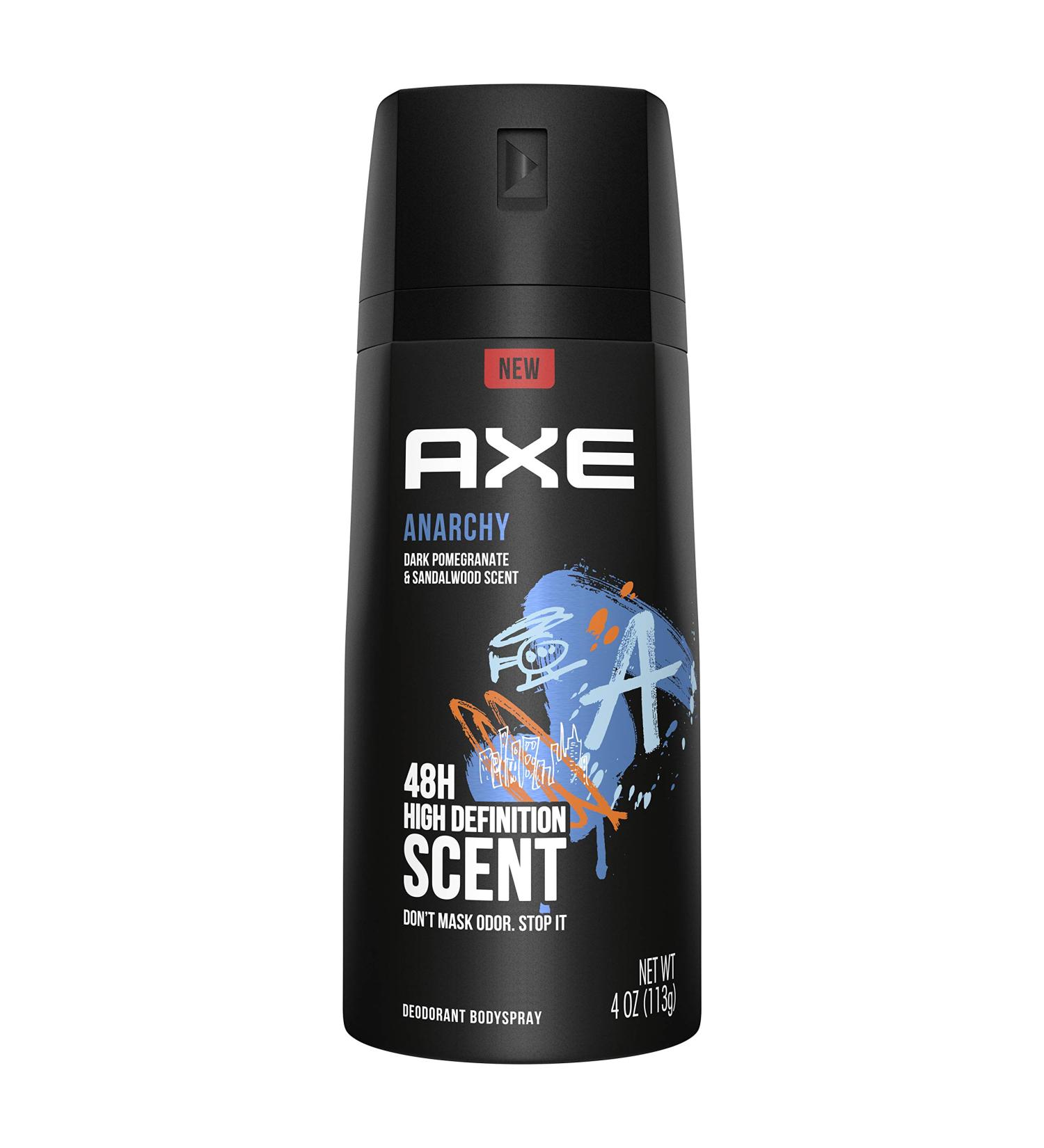 AXE Body Spray for Men Anarchy 4 oz - Pack of 6 | Long-Lasting Fragrance | Best Deal Online - Buy Online on GoSupps.com
