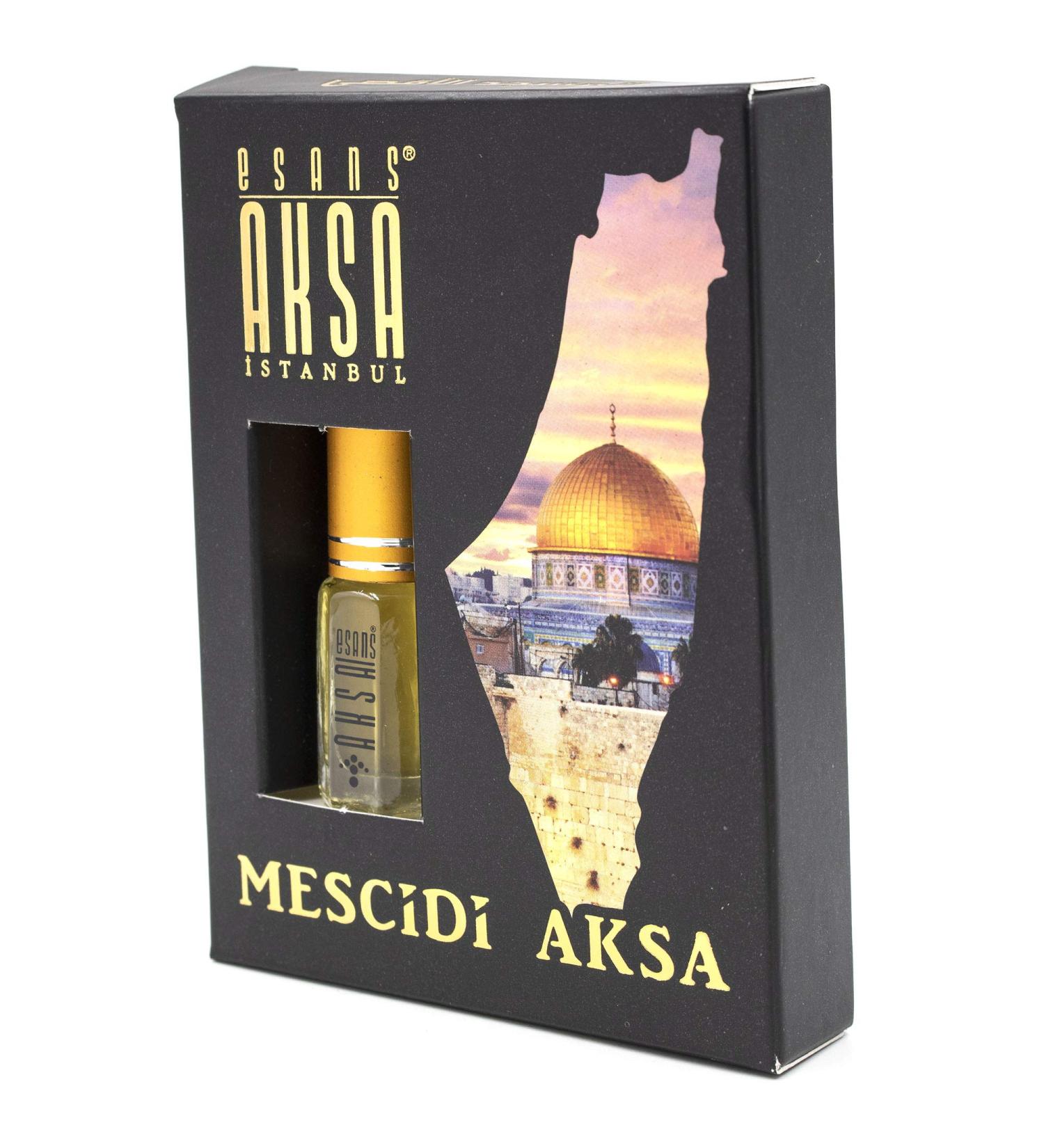 Modefa Turkish Alcohol-Free Roll On Perfume Oil For Men | Aksa Prestige Fragrance Essence | Aqsa Mosque Mescidi Aksa