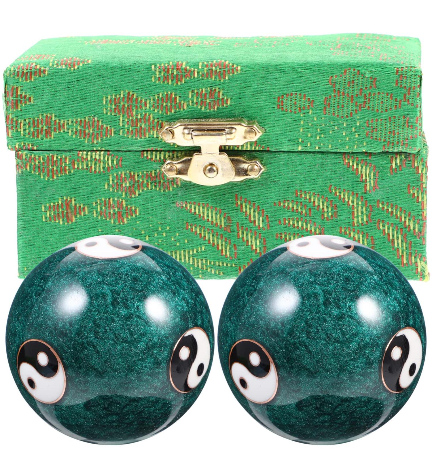 Buy Lurrose 2-ST Magnetic Baoding Balls for Health & Massage Feng Shui Physical Therapy Fitness | International Shipping - Buy Online on GoSupps.com
