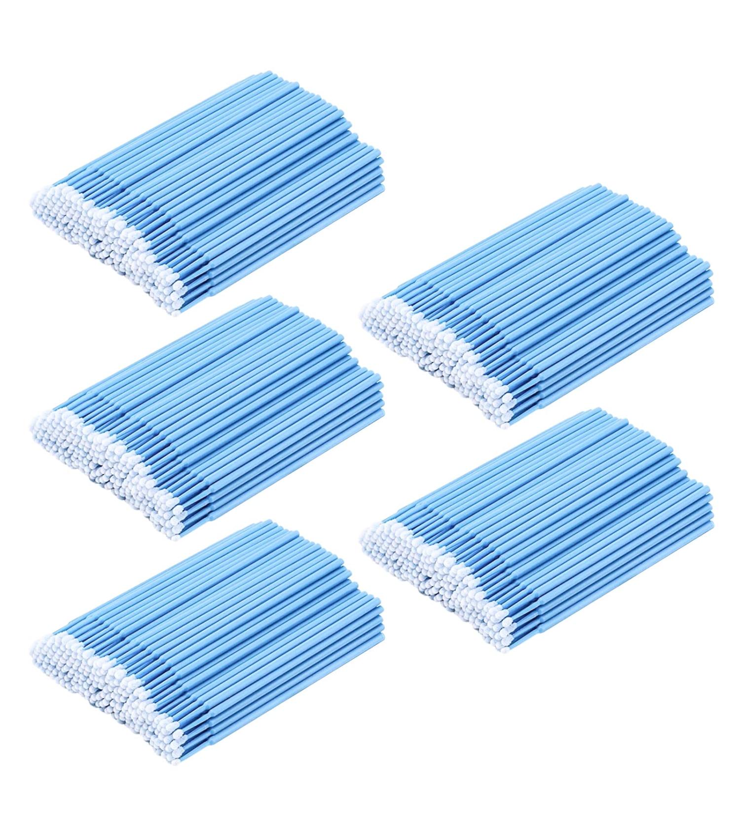 500 Pieces Microburst Eyelash Extensions - Disposable Light Blue 2mm for Makeup & Oral Care | International Shipping - Buy Online on GoSupps.com