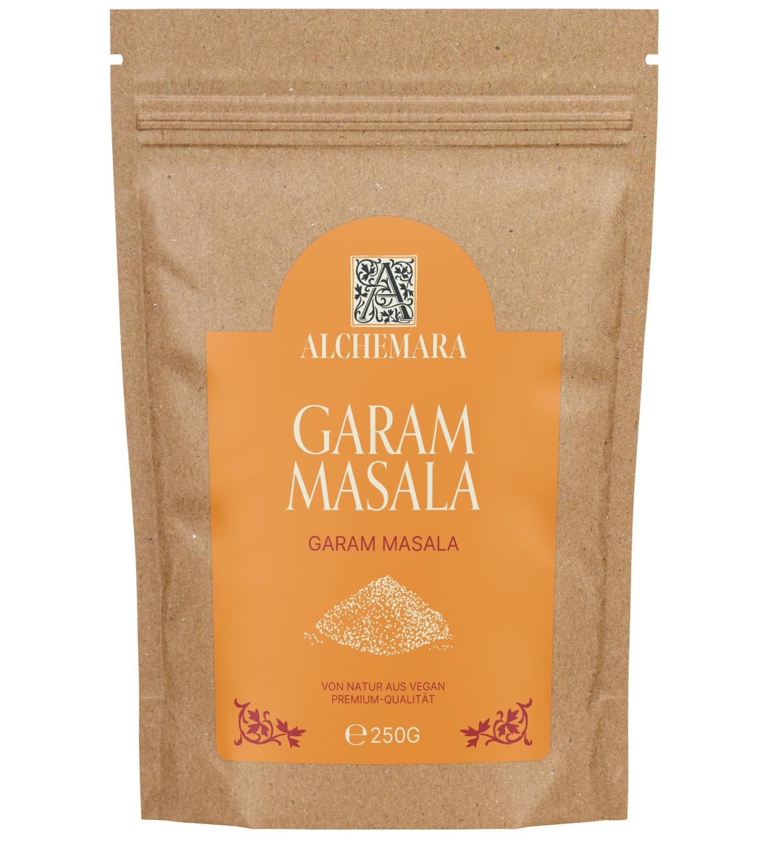 Garam Masala Alchemara (250g) M lange d pices Indiennes Authentique pices D licatement S ch es Id ales pour la Cuisine pices Aromatiques Garam Masala 250g (Lot de 1) - Buy Online on GoSupps.com
