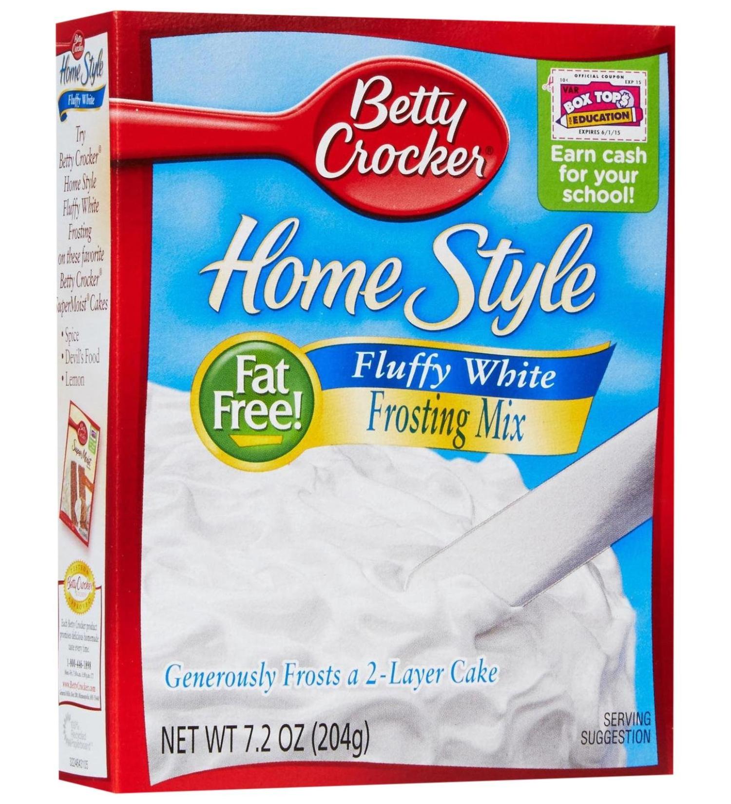 Betty Crocker Home Style Frosting Mix - Fluffy White - 7.2 oz
