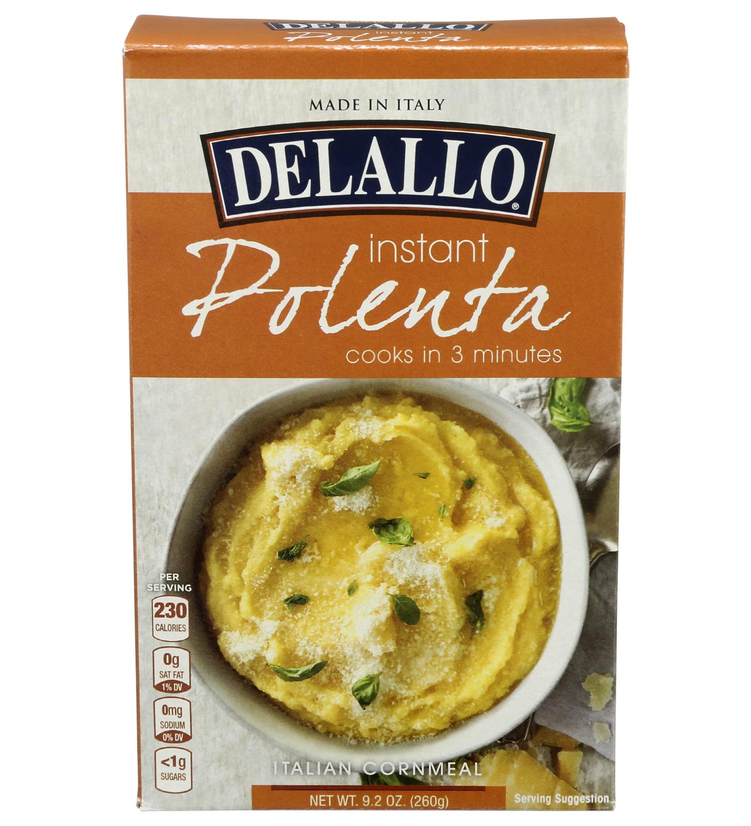 DELALLO Instant Polenta 9.2 OZ - Authentic Italian Cornmeal Mix - Buy Online on GoSupps.com
