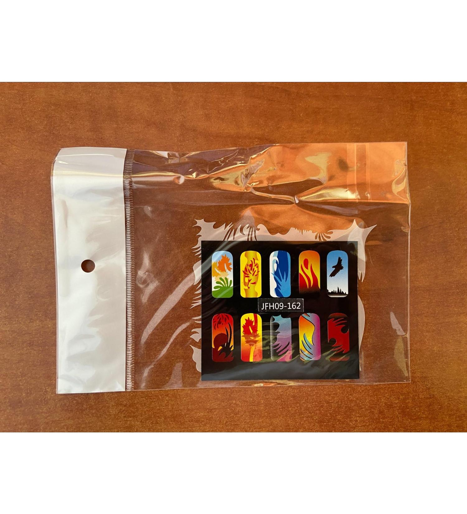 Fingernail stencil (airbrush nail art) Fengda JFH09-162