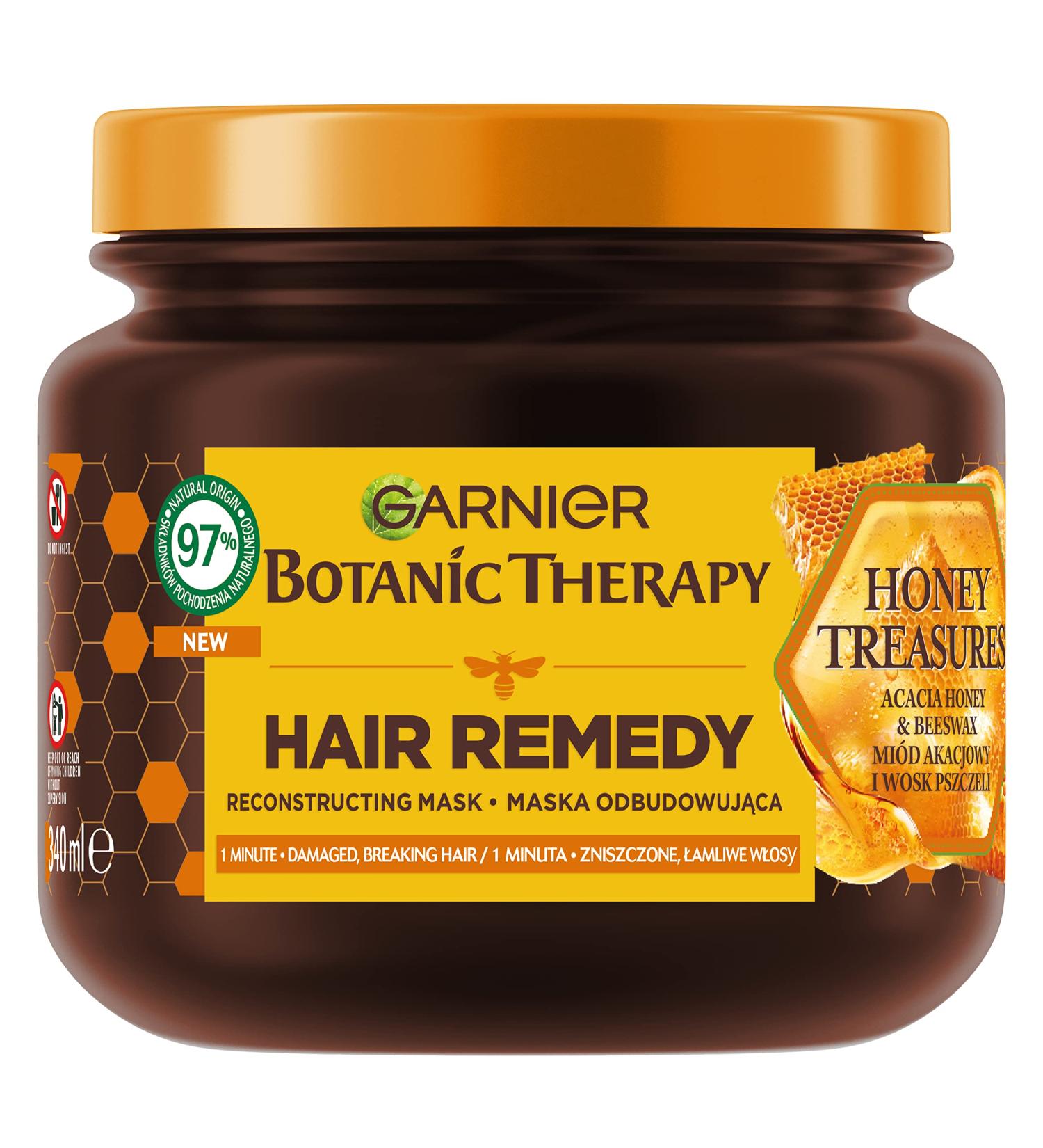 Garnier Botanic Therapy Honey Treasures Hair Mask 340 ml - Buy Online on GoSupps.com