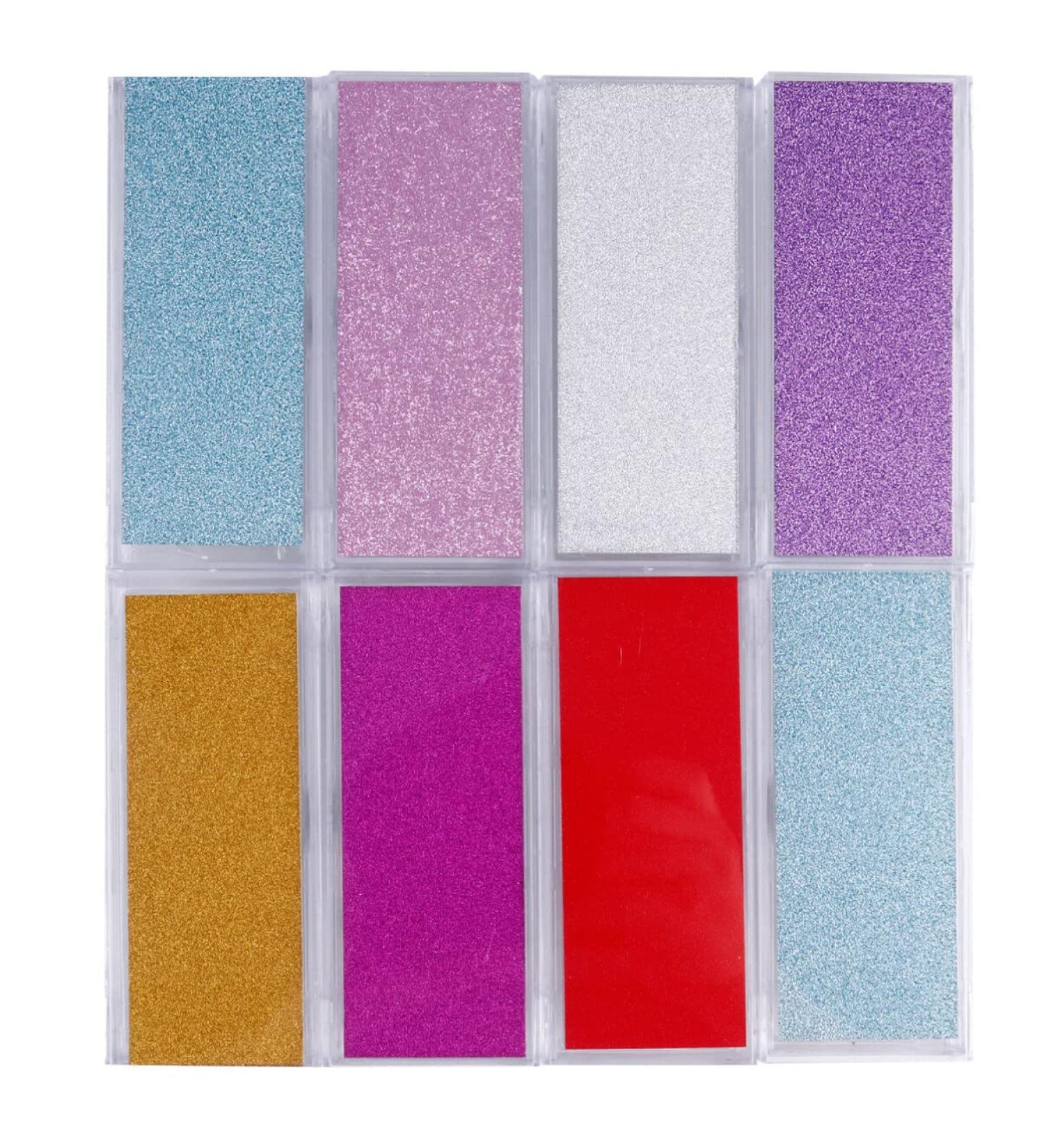 Buy Lurrose 8pc Glitter Eyelash Storage Boxes - Empty Lash Holders for False Eyelashes | International Shipping Available - Buy Online on GoSupps.com